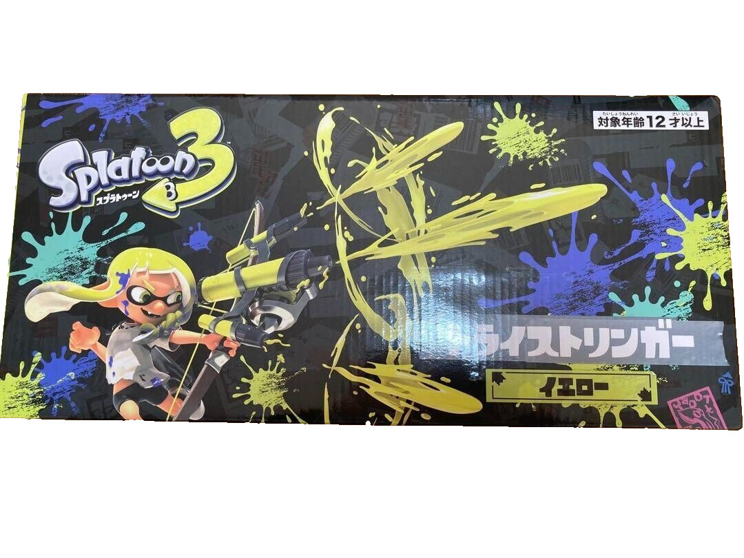 Splatoon 3 Water Gun Tri-Stringer Yellow ver.