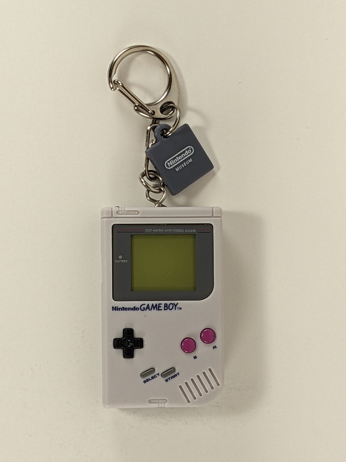 Nintendo Museum Game Boy Keychain Japan Exclusive US SELLER