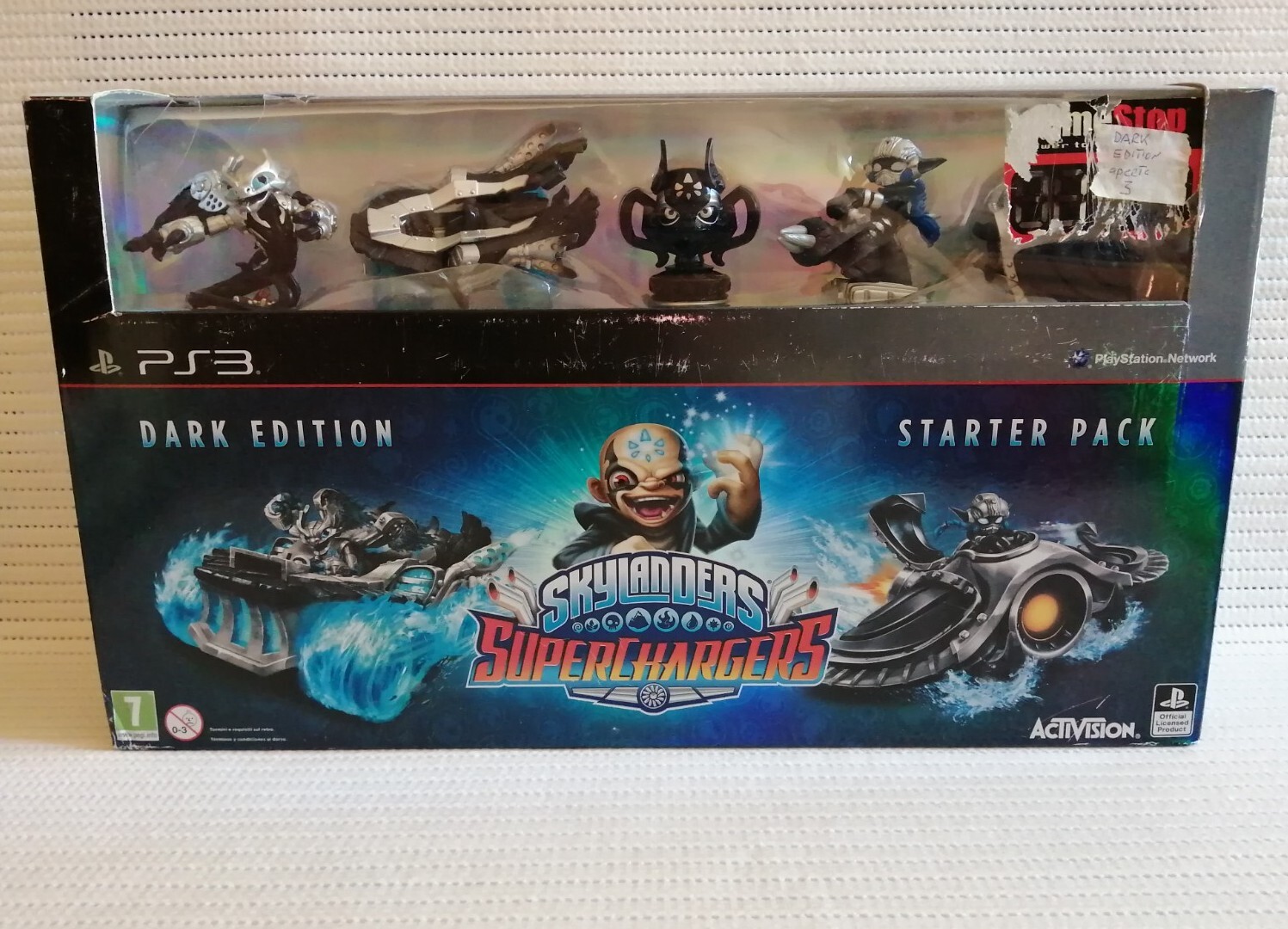 Skylanders SuperCharger Dark Edition Starter Pack for Play Station 3 Open….