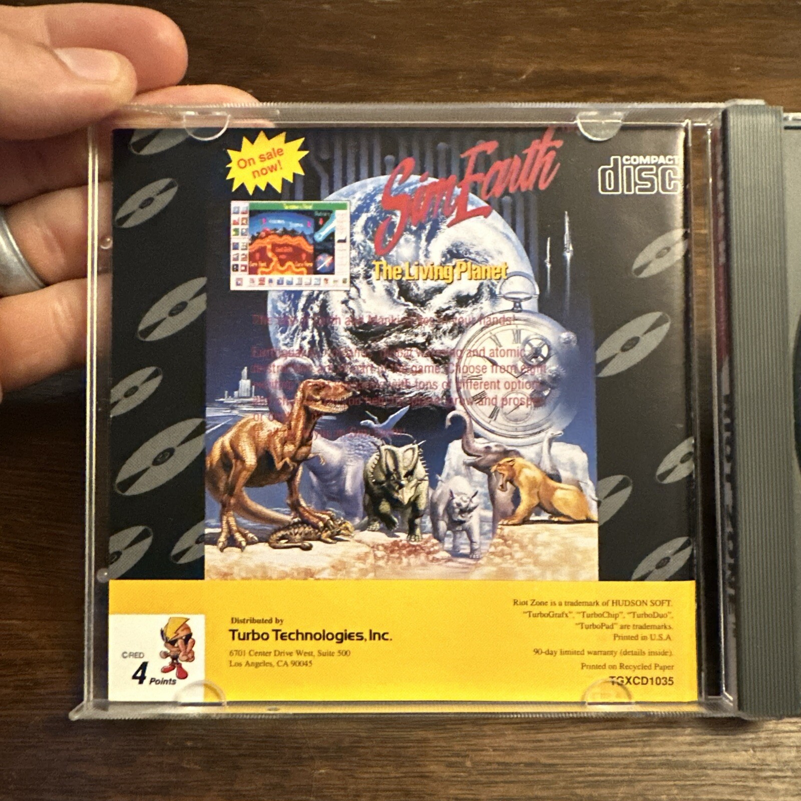 Riot Zone (TurboGrafx-CD TurboDuo) Complete – Tested – Authentic