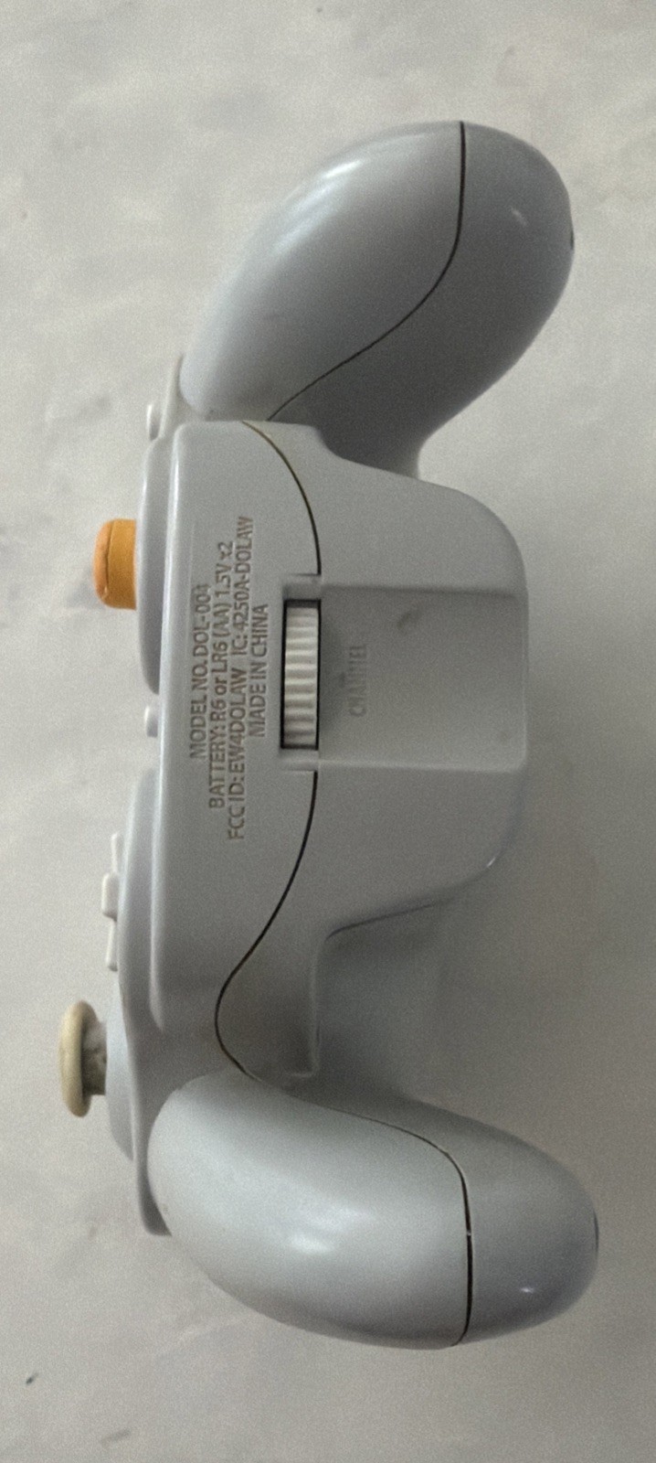 Nintendo GameCube Wavebird Platinum Controller Only ( No Receiver ) DOL-004