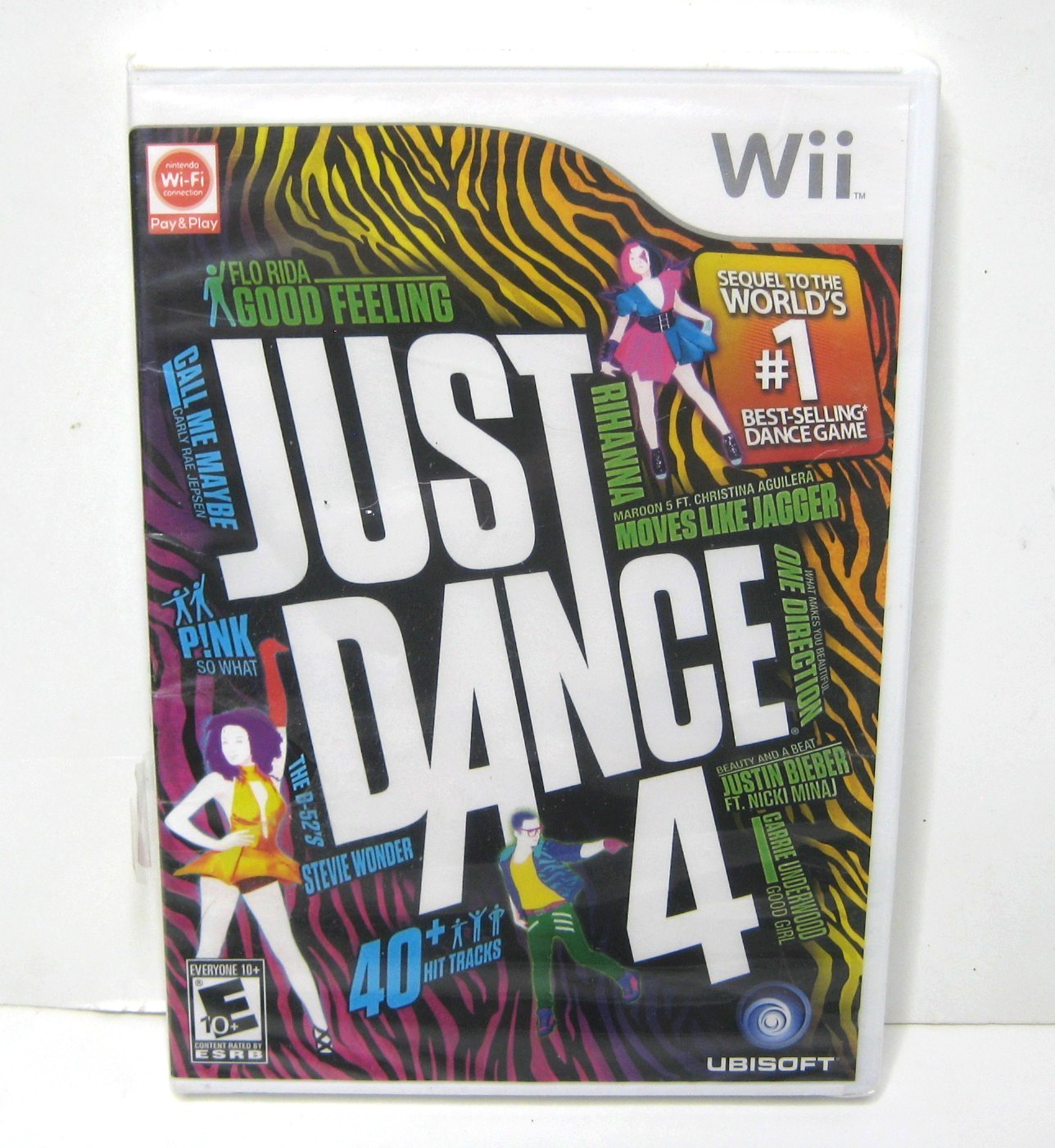 Just Dance 4 (Nintendo Wii, 2012) SEALED – Tear in Plastic & Package Damage Read