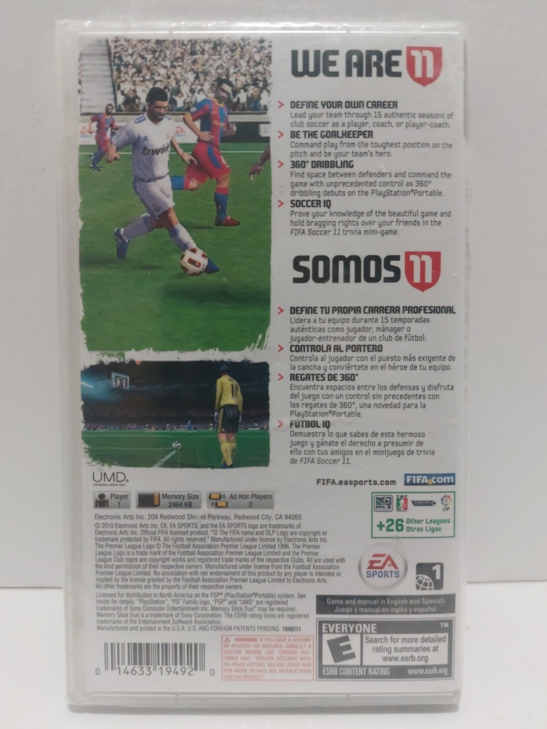 FIFA Soccer 2011 PSP (Brand New Factory Sealed US Version) Sony PSP