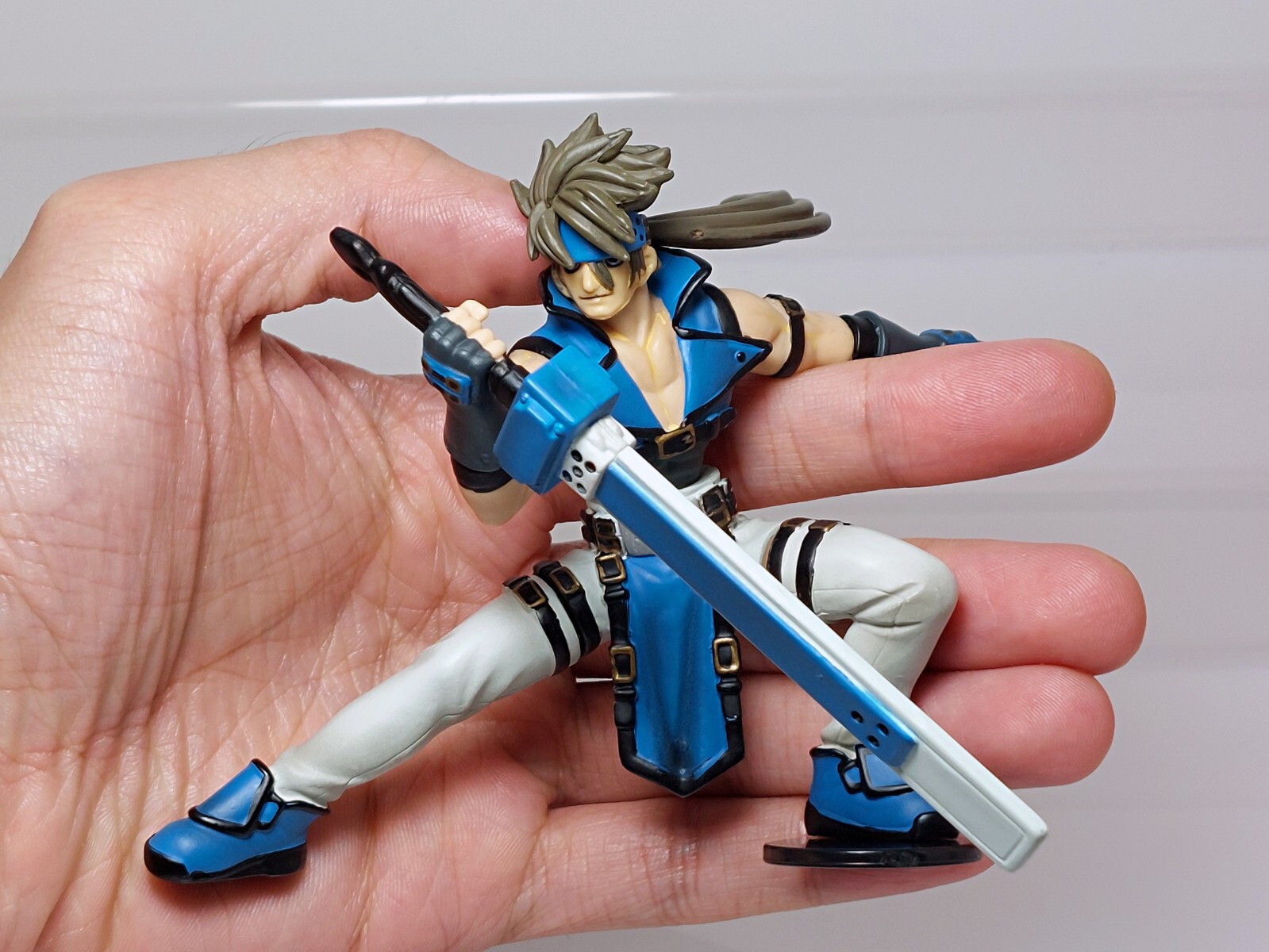 SR Guilty Gear X Collection 1.5 ver Sol Badguy Figure Yujin 2001 W02 3.2in