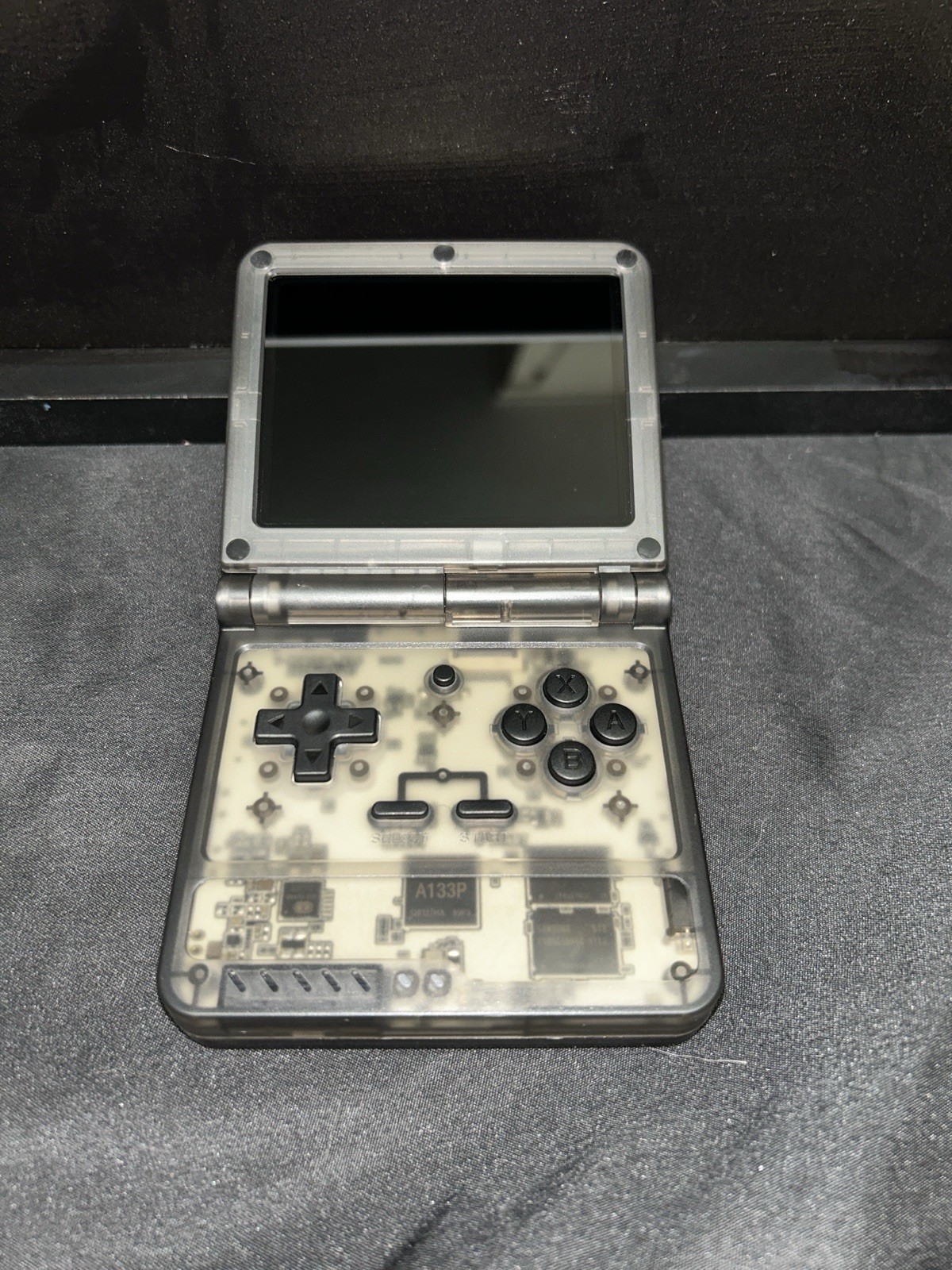 Powkiddy V90S 3.5 Inch Foldable Open Sourse Retro Flip Handheld Game Console