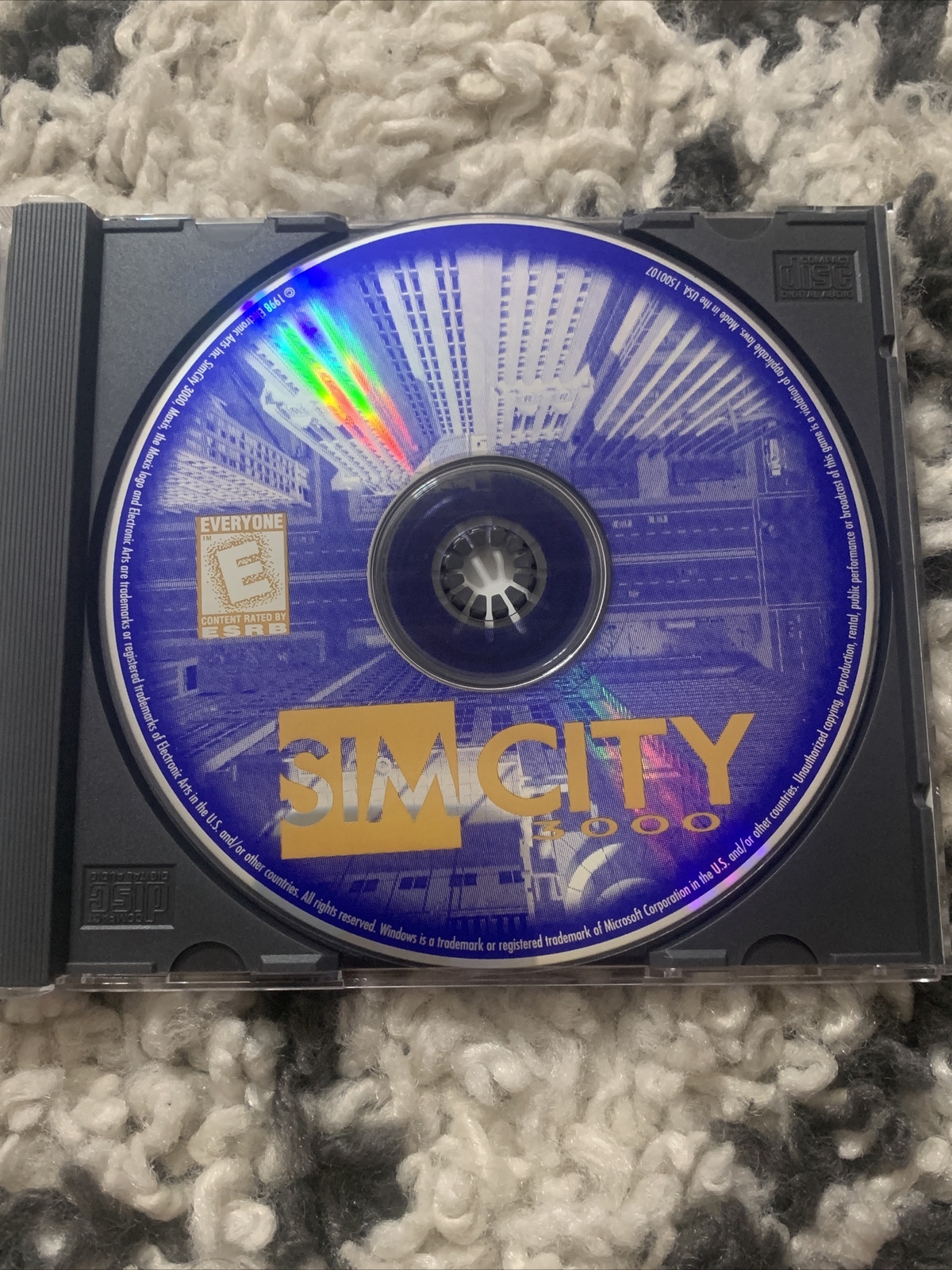 Sim City 3000 PC CD-ROM Computer Game Rating Pending