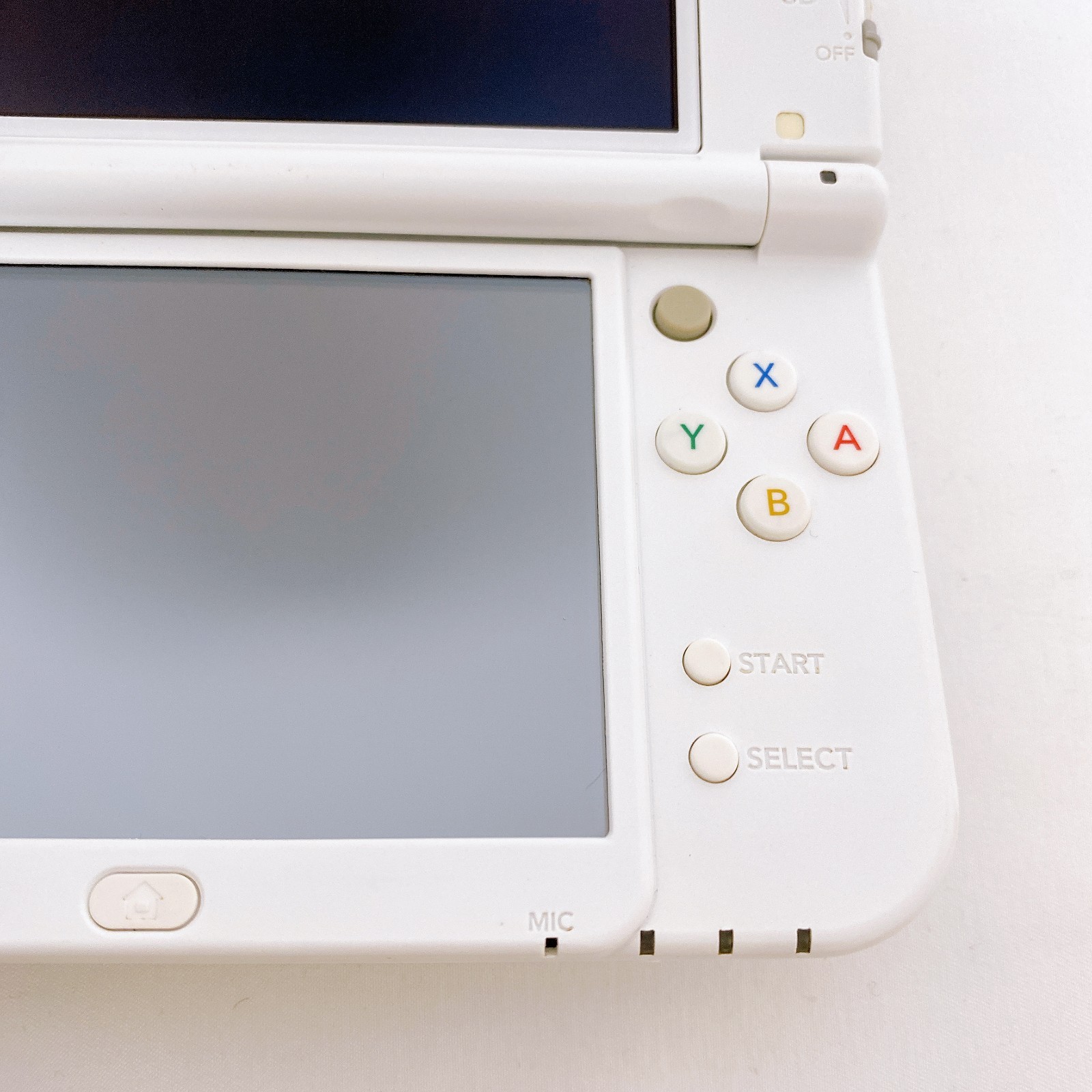 【Dual IPS】New Nintendo 3DS XL LL Pearl White Console Japan Tested Working Rank S