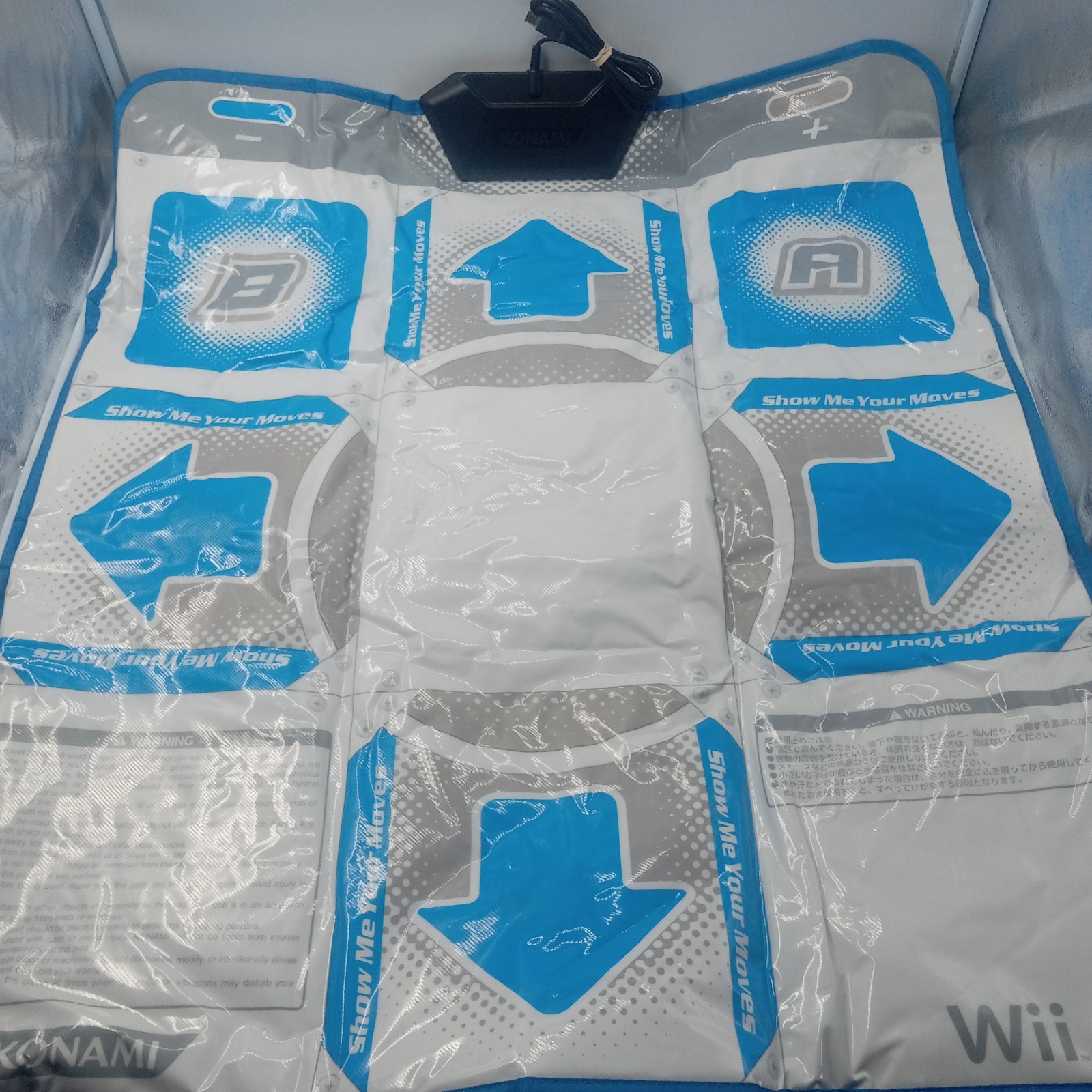 Nintendo Wii Dance Pad Controller Konami Dance Dance Revolution Untested Clean