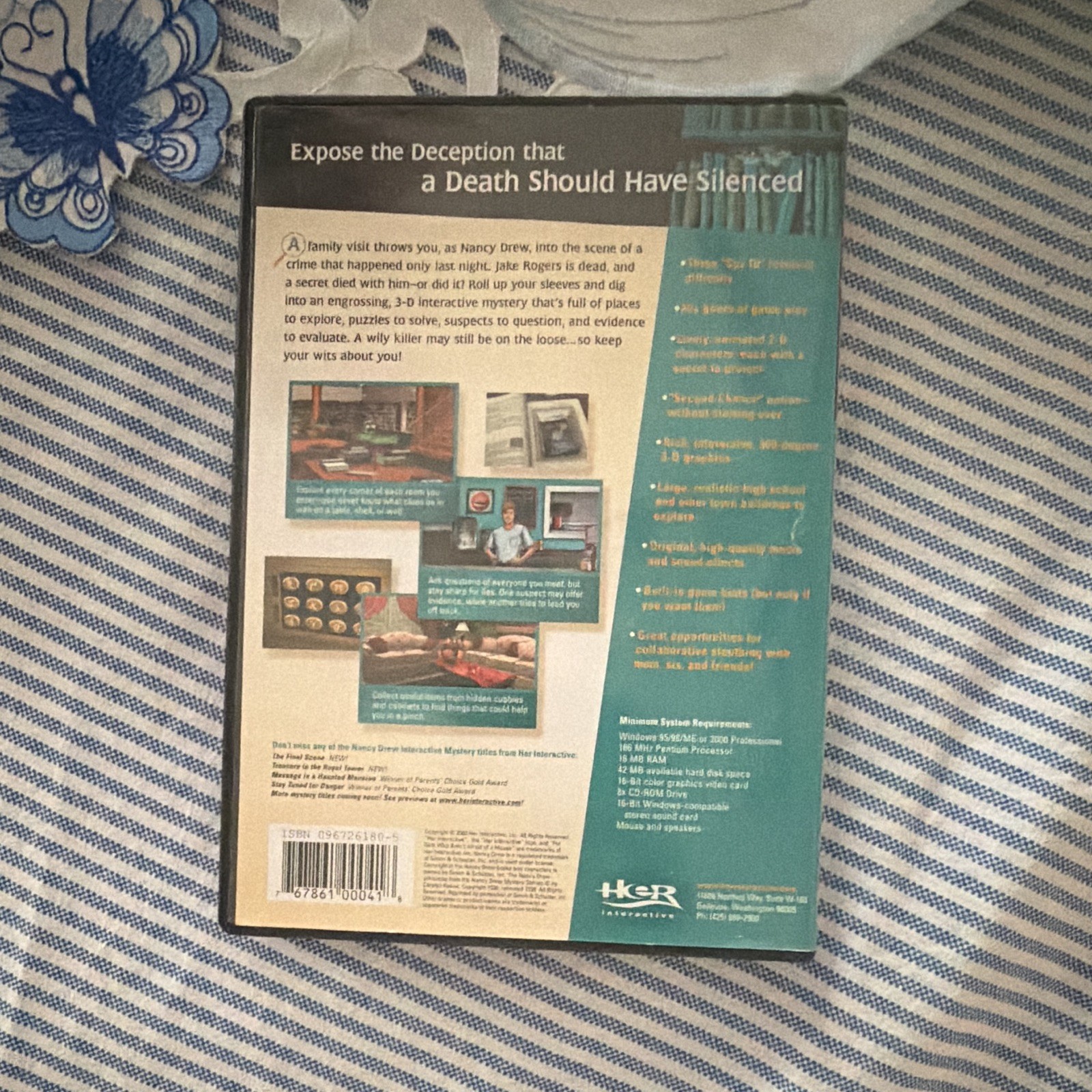 Her Interactive Nancy Drew: Secrets Can Kill PC Mystery Manual Included