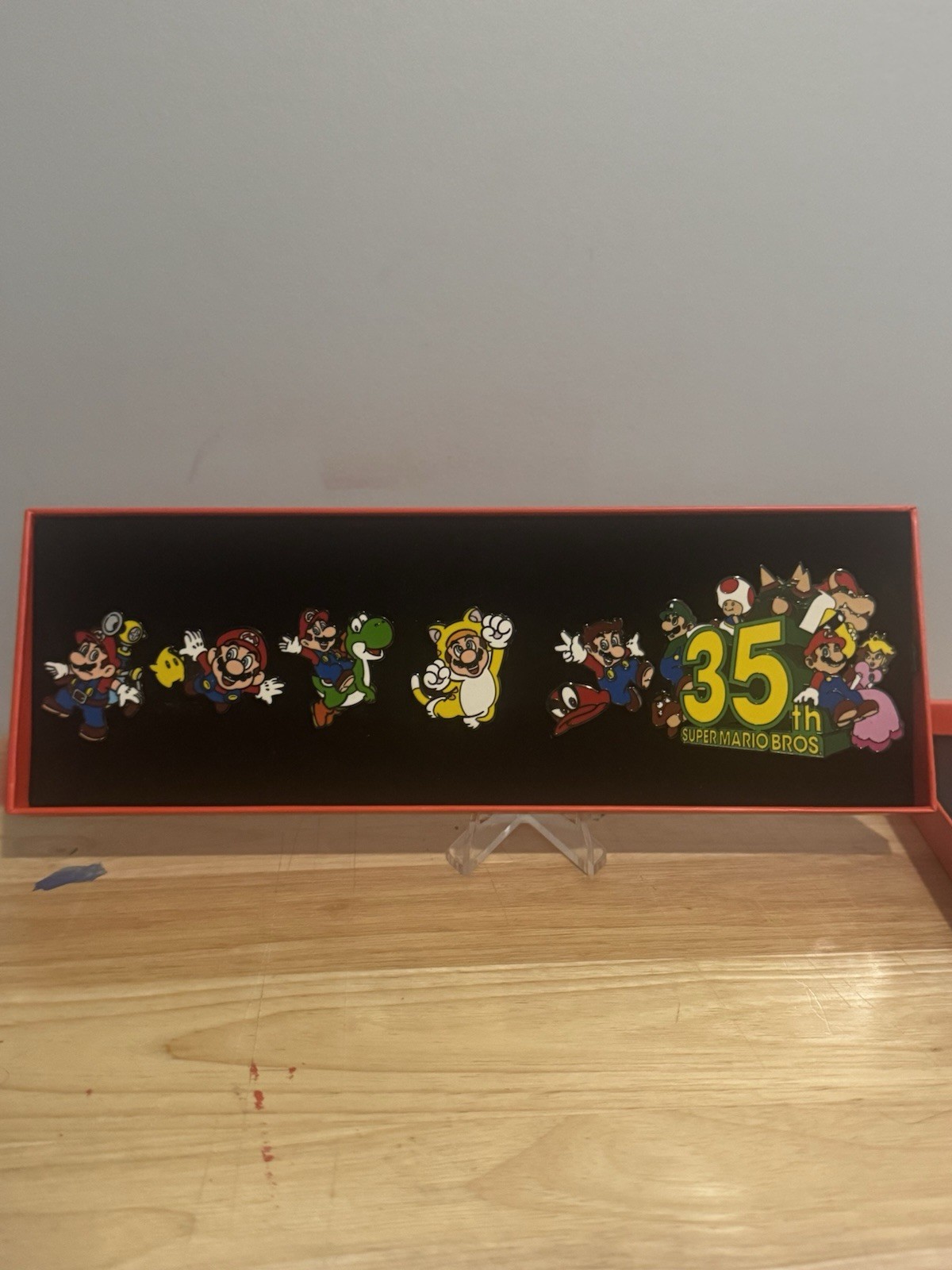 Nintendo Super Mario Bros. 35th Anniversary Pin Set
