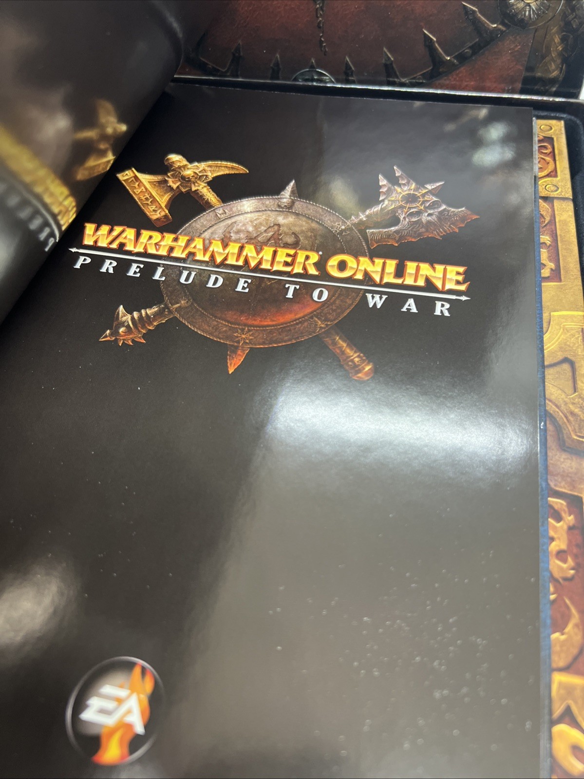 Warhammer Age of Reckoning Collectors Books & Grumlok Gazbag Figure Only NO GAME
