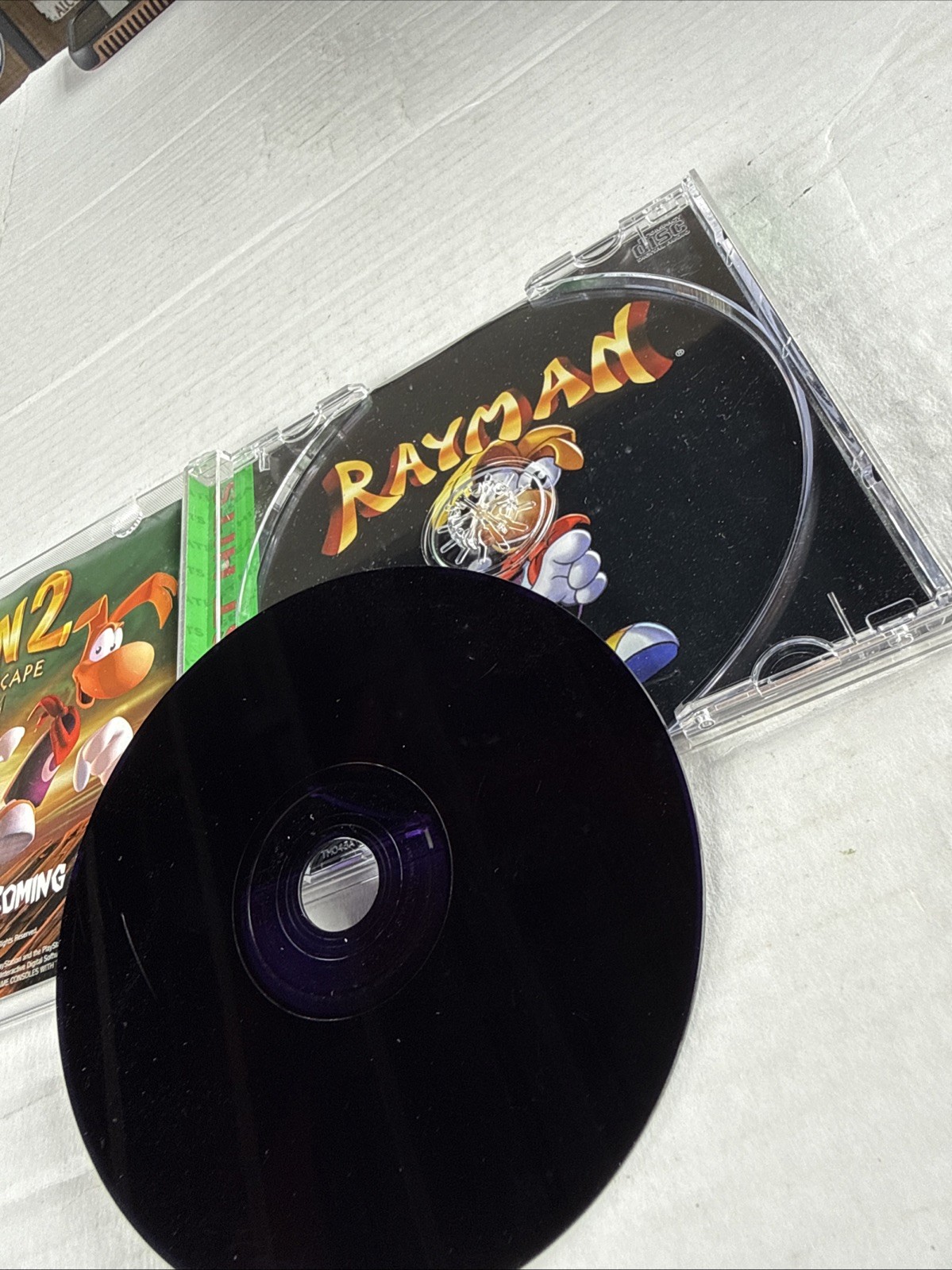 Rayman Playstation 1 / PS1 Complete Greatest Hits Vintage Manual