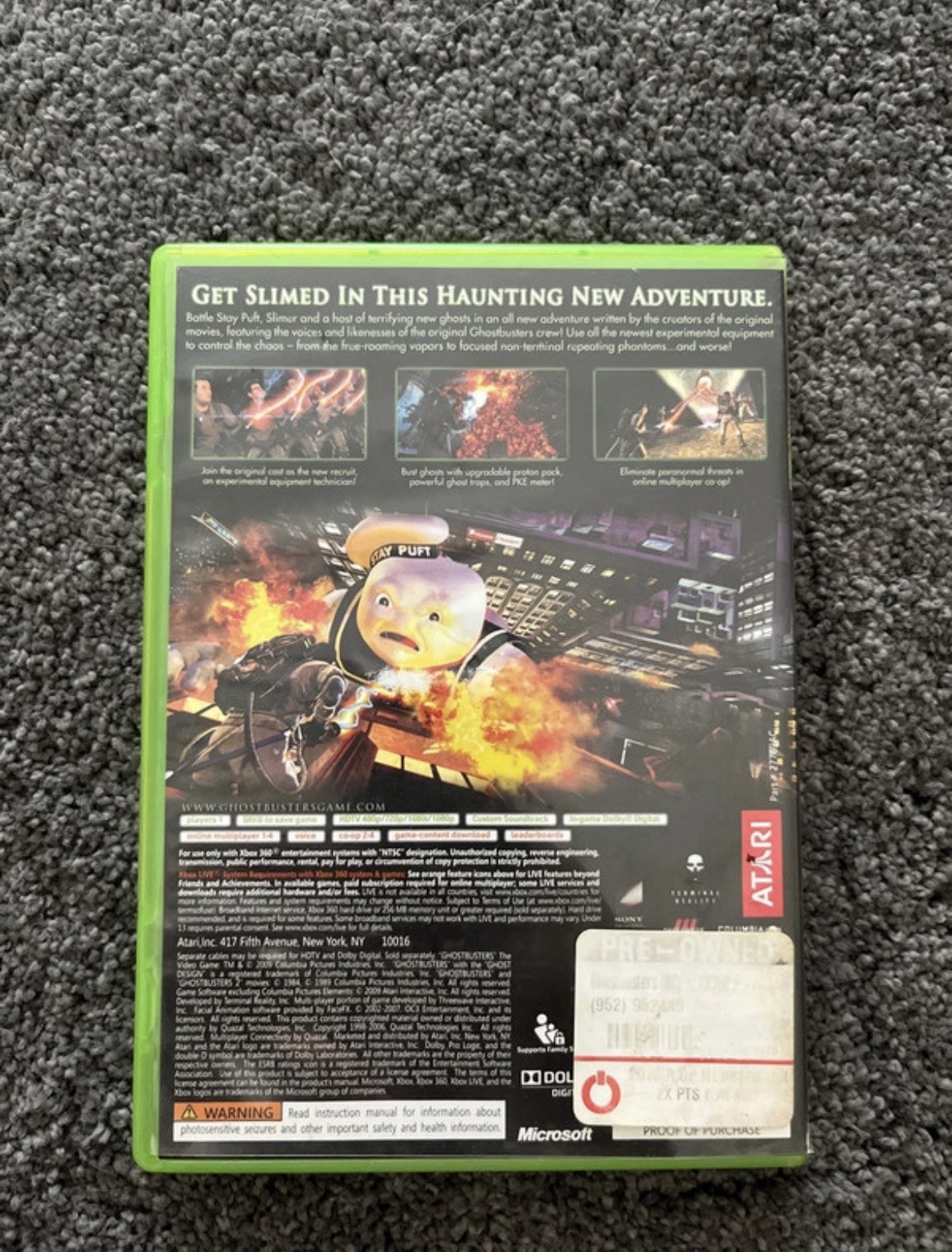 Ghostbusters: The Video Game — Slimer Edition (Microsoft Xbox 360, 2009)