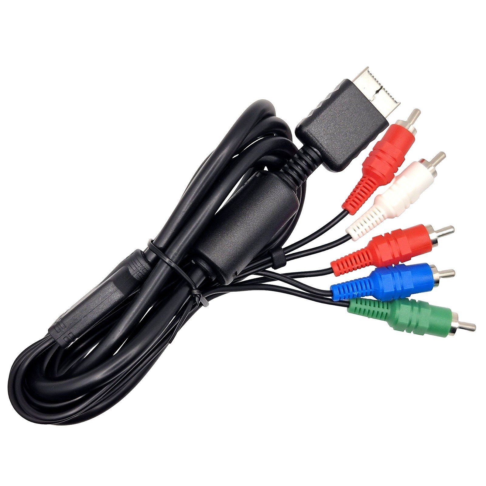 YPbPr Component Cable 1.8m for PS2 PS3 | HD Video & Stereo Audio | Brand New