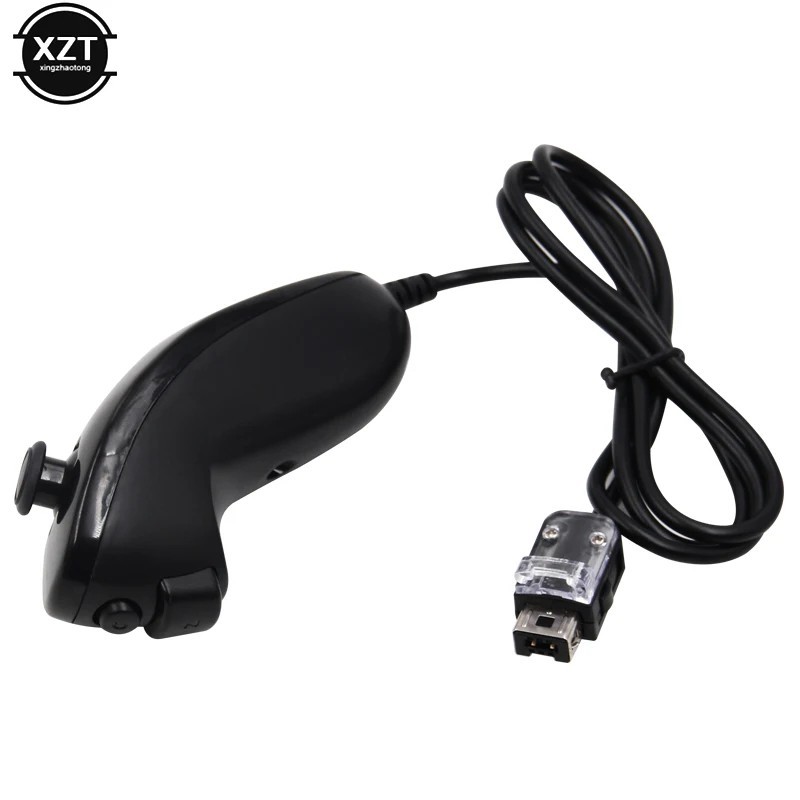 1 Pack Wii Nunchuck Black White For Nintendo nunchucks for Nintendo Wii / Wii U