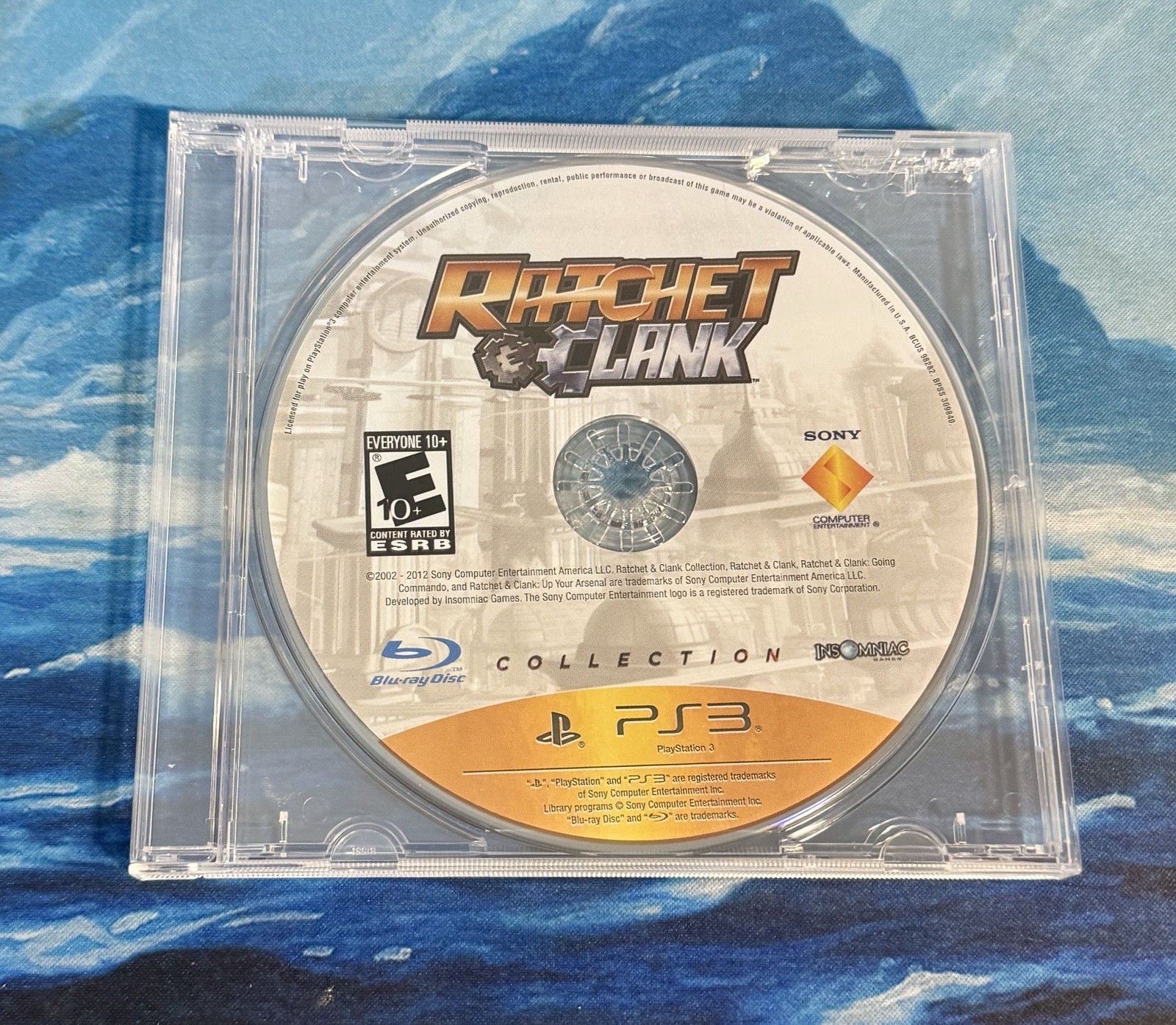 Ratchet & Clank Collection PS3 (PlayStation 3, 2012) Disc Only Works Resurfaced