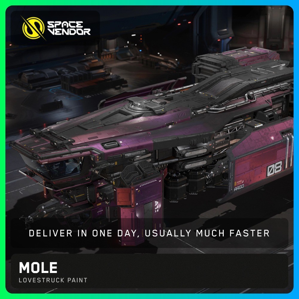 Star Citizen – Mole – Lovestruck Paint – Space Vendor