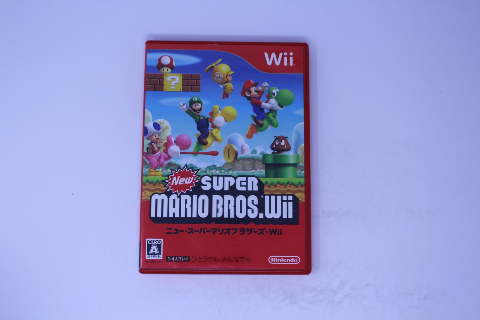 New Super Mario Bros. Wii (Japan) Wii (Region Locked) JPN