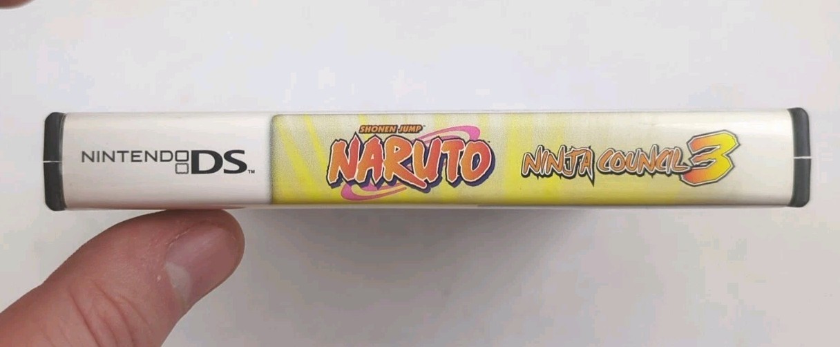 Naruto: Ninja Council 3 Nintendo DS Complete In Box W/Manual + Inserts CIB