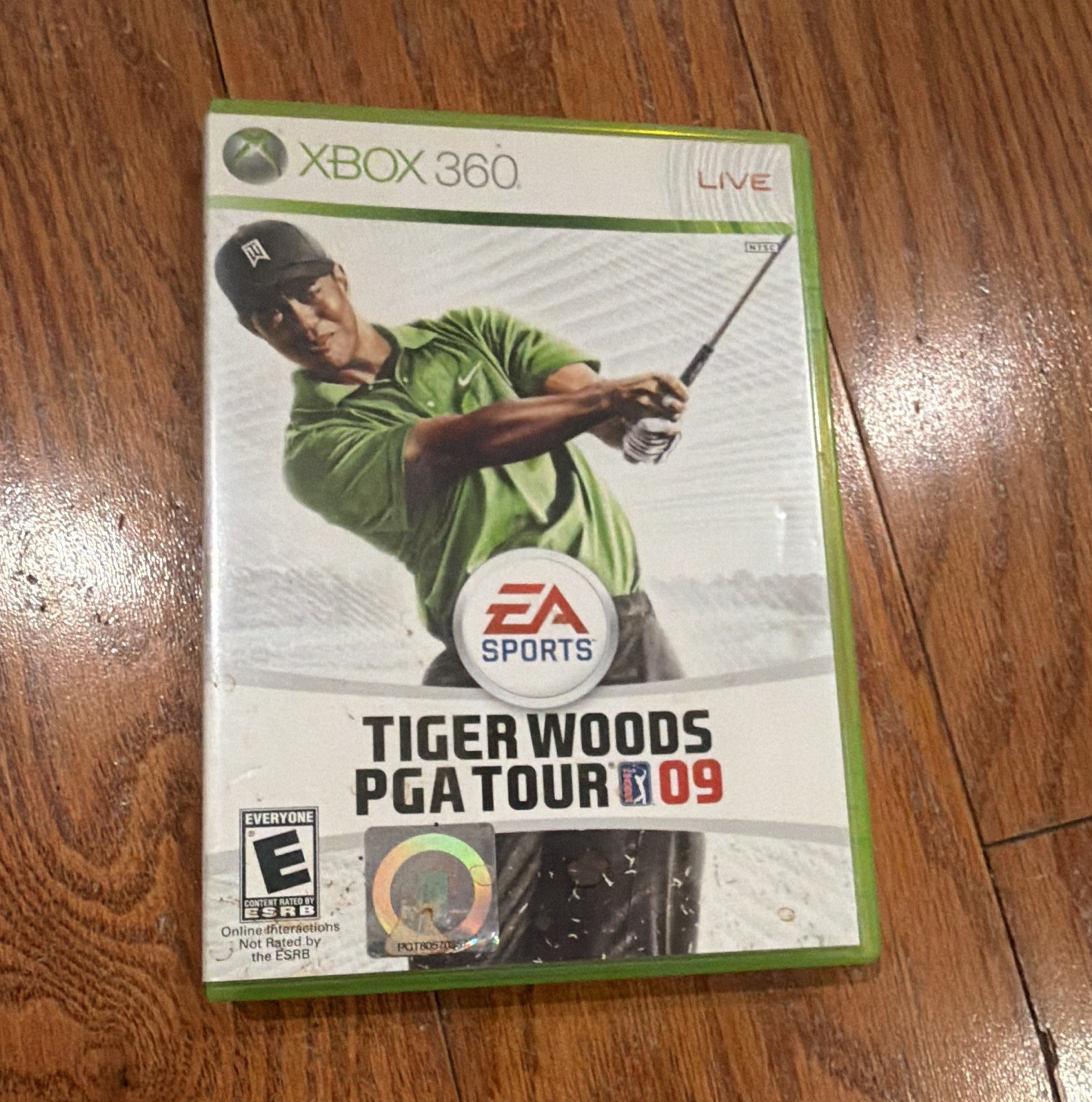 EA SPORTS Tiger Woods PGA Tour 09 (Xbox 360) Multiplayer E Case/Disc