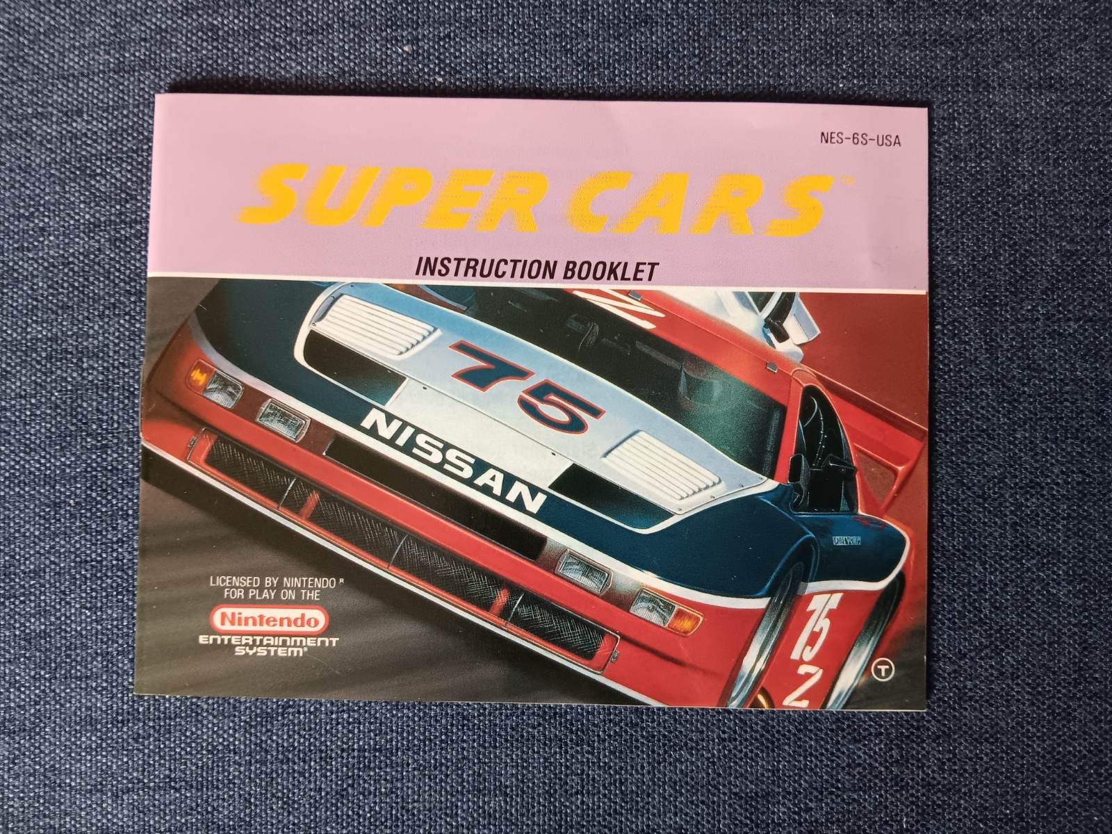 Super Cars (Electro Brain, 1991) NES Game w/ Box & Manual ~ Tested & Working