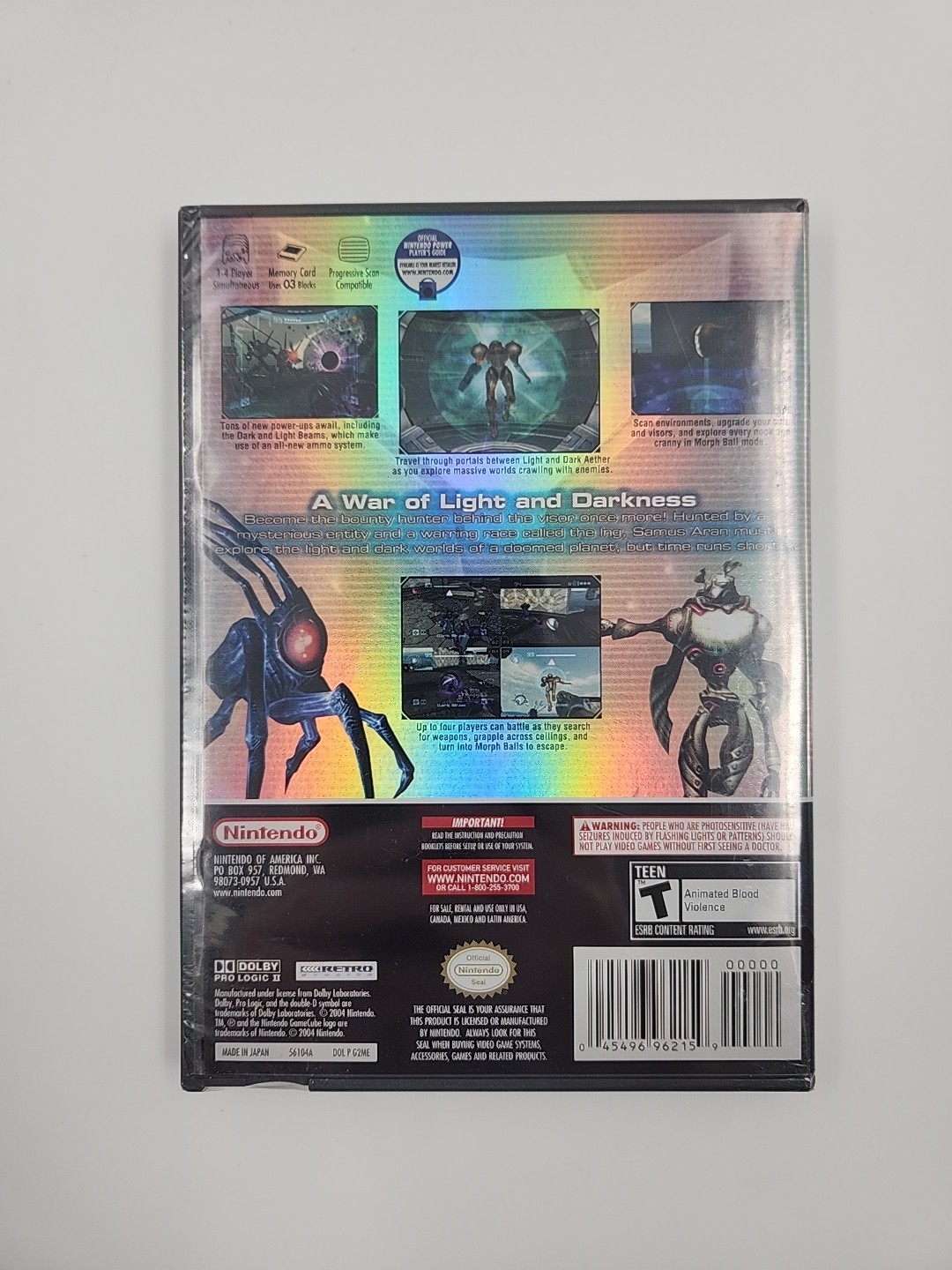 Metroid Prime 2 Echoes Nintendo GameCube Brand New Factory Sealed