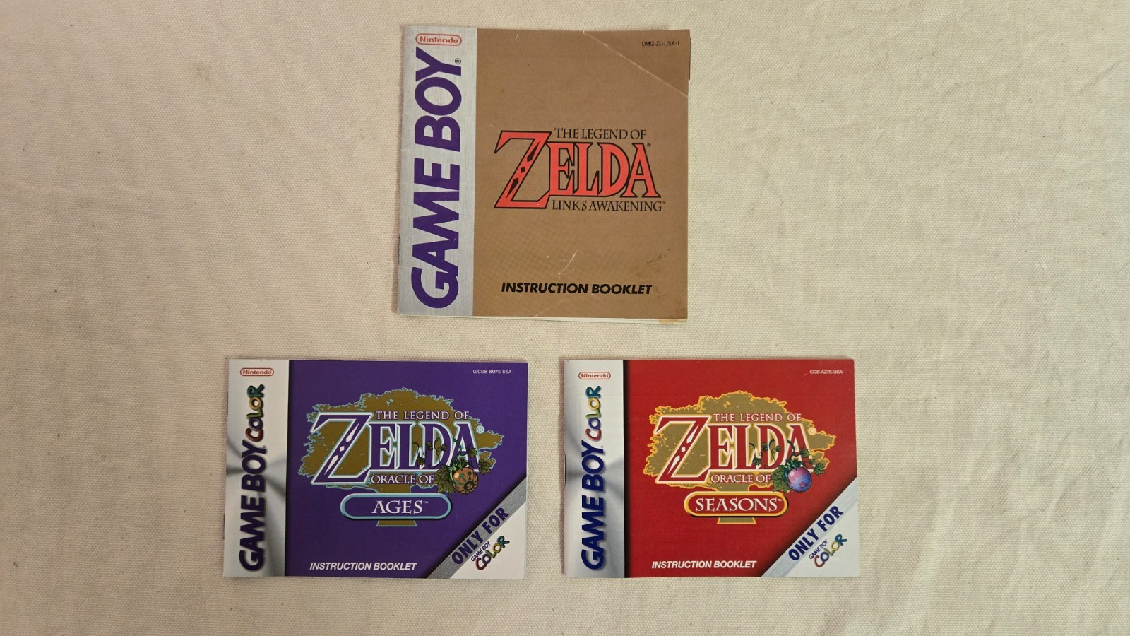 Game Boy/Game Boy Color/Game Boy Advance Manuals lot ~You Pick~ READ DESCRIPTION