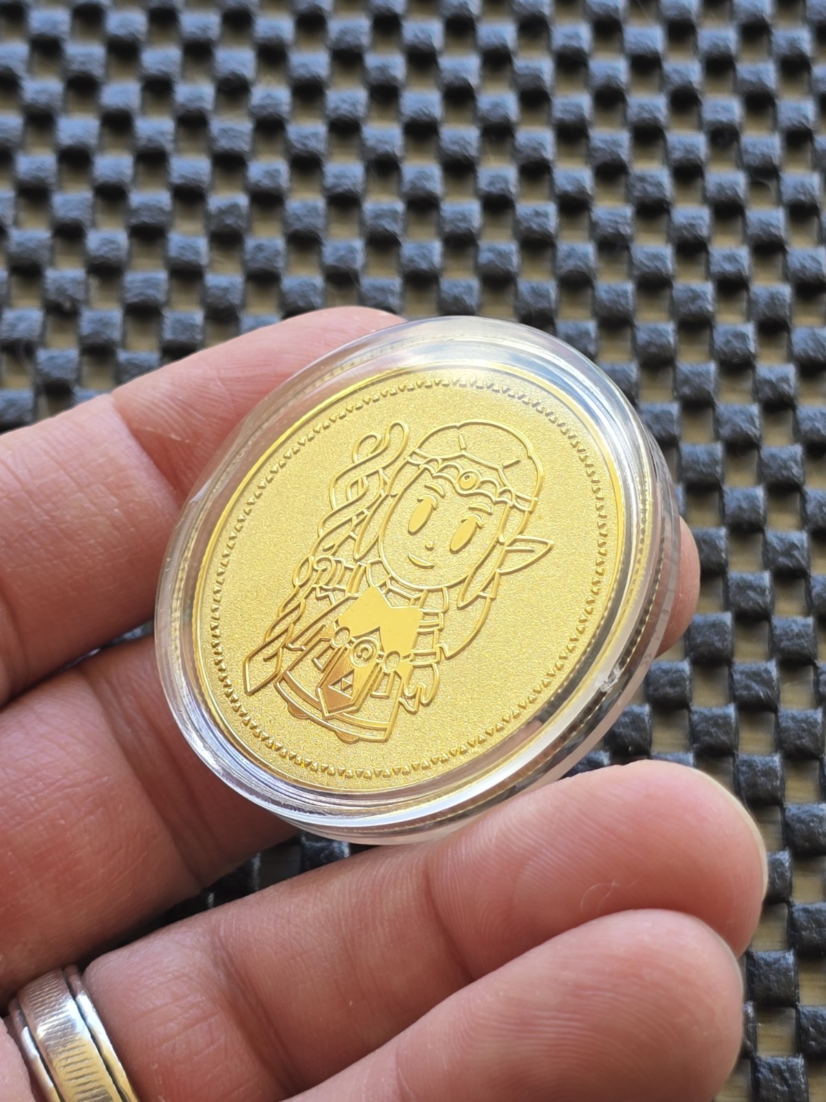 Legend of Zelda Echoes of Wisdom Preorder Bonus Coin Medal Rare Promo SWITCH NES