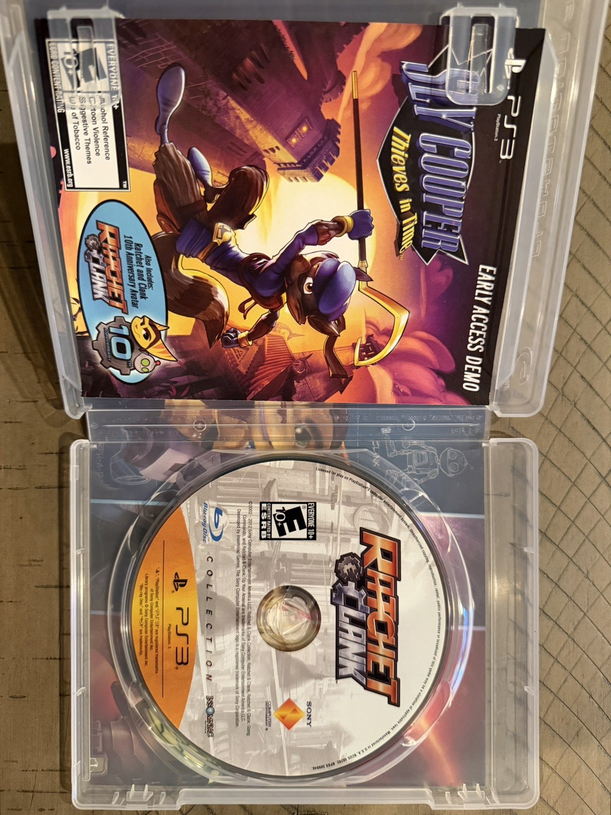 Ratchet & Clank Collection; Insert Included (Sony PlayStation 3, 2012)
