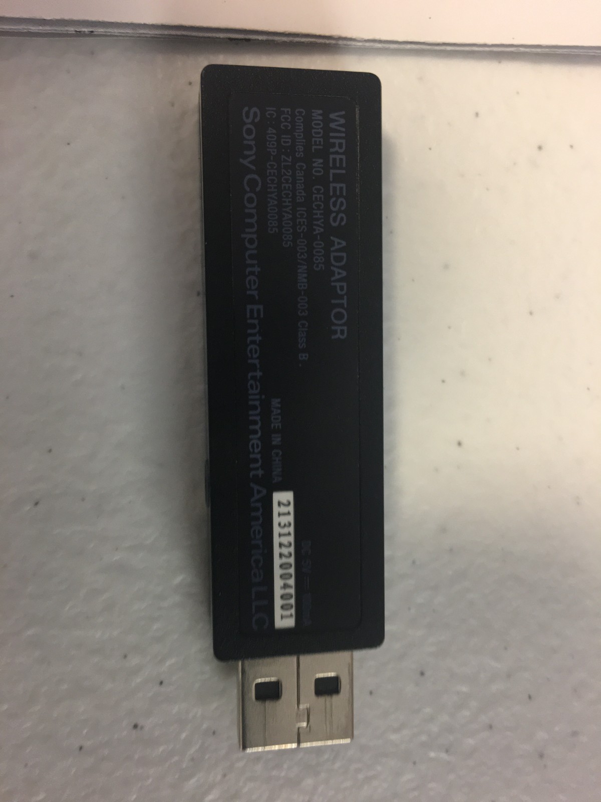 Genuine Sony Wireless Adaptor CECHYA-0081 USB Adapter Dongle for PlayStation 3 4