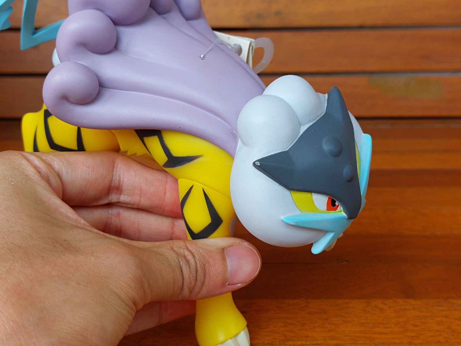 Raikou Pokemon Sofubi Soft Vinyl Figure Takara Tomy 2010 4.6in