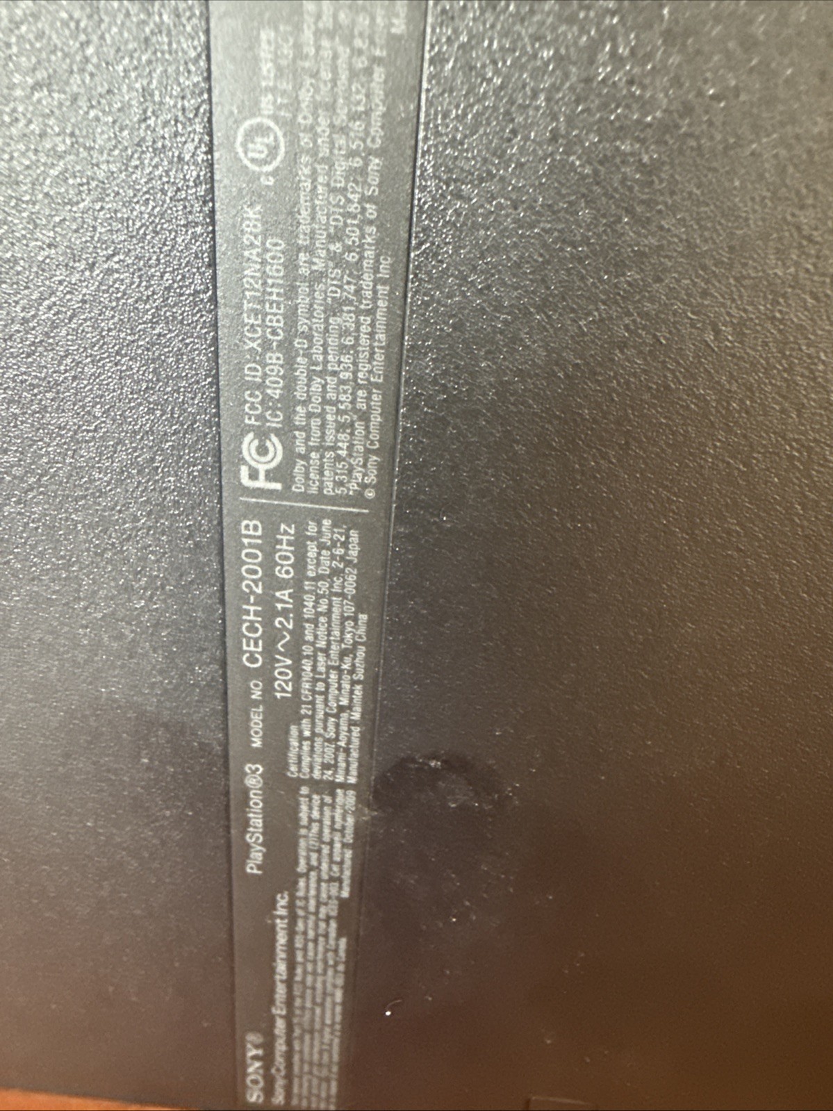 Sony PS3 Slim 250GB CECH-2001B Complete With Remote And Controller