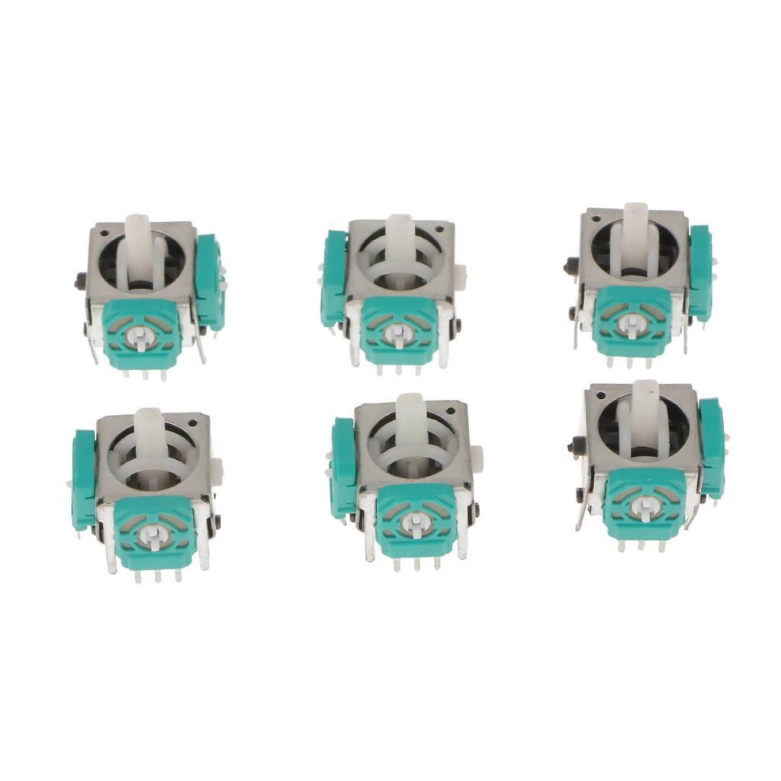 6 Pack Analog Joystick Switch Replacement For Nintendo Game Cube Controller