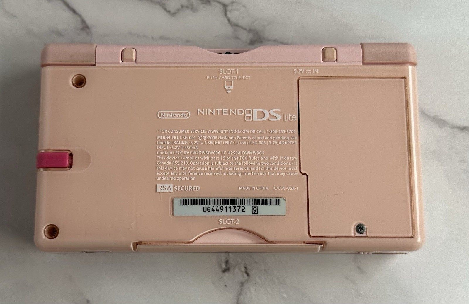 Nintendo DS Lite Console W/12 Games & Charger (Tested/READ DESCRIPTION) – Pink