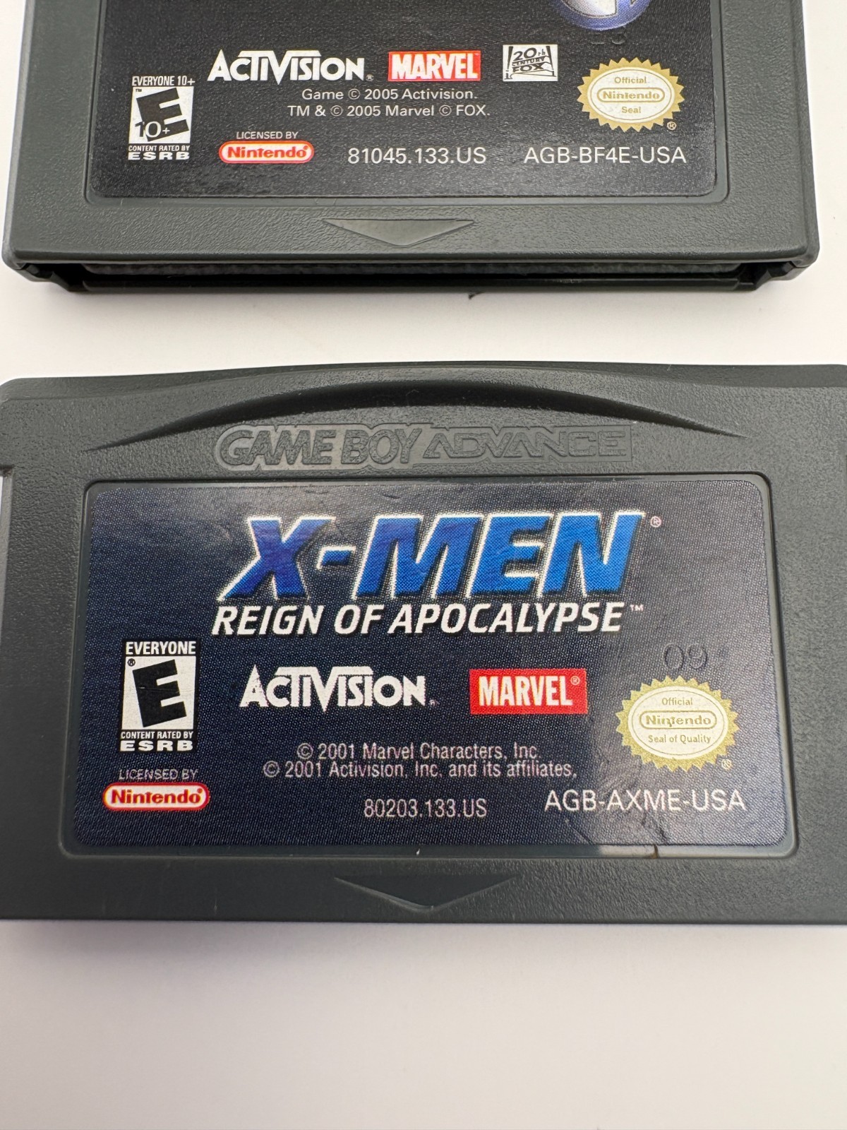 Marvel GBA Lot X Men Fantastic Four Wolverine Daredevil Authentic Tested Bundle