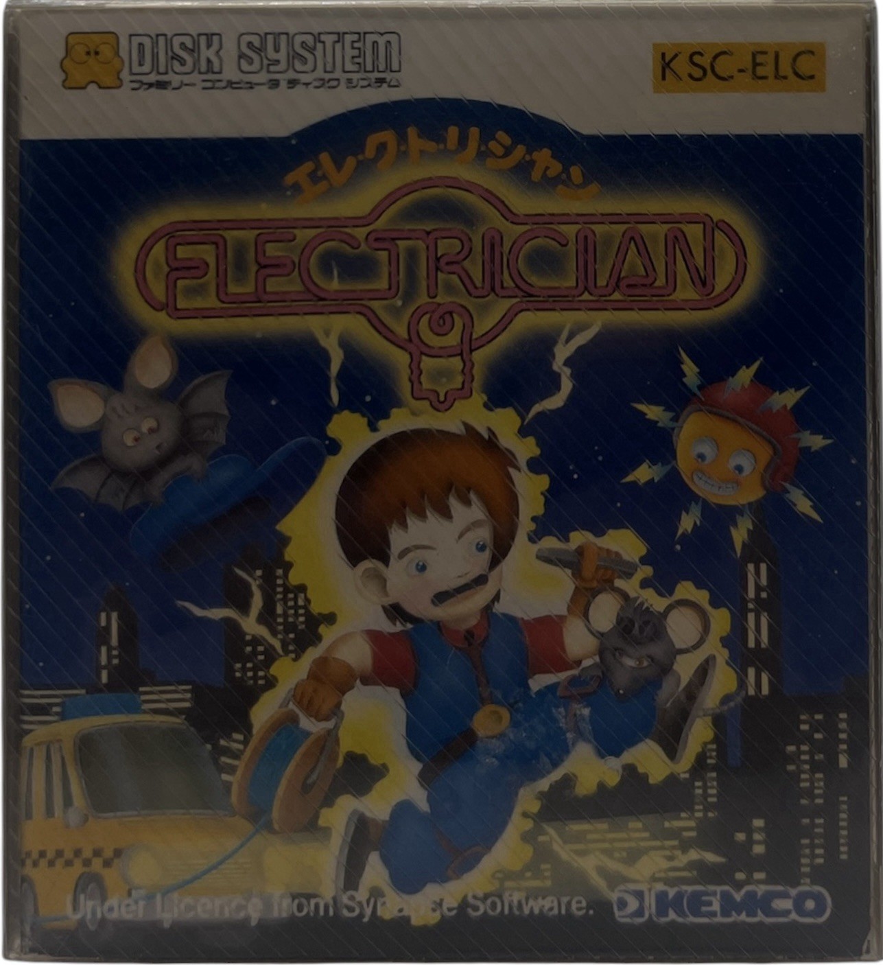 Nintendo Famicom Disk System Kemco 1986 Japanese Version KSC-ELC