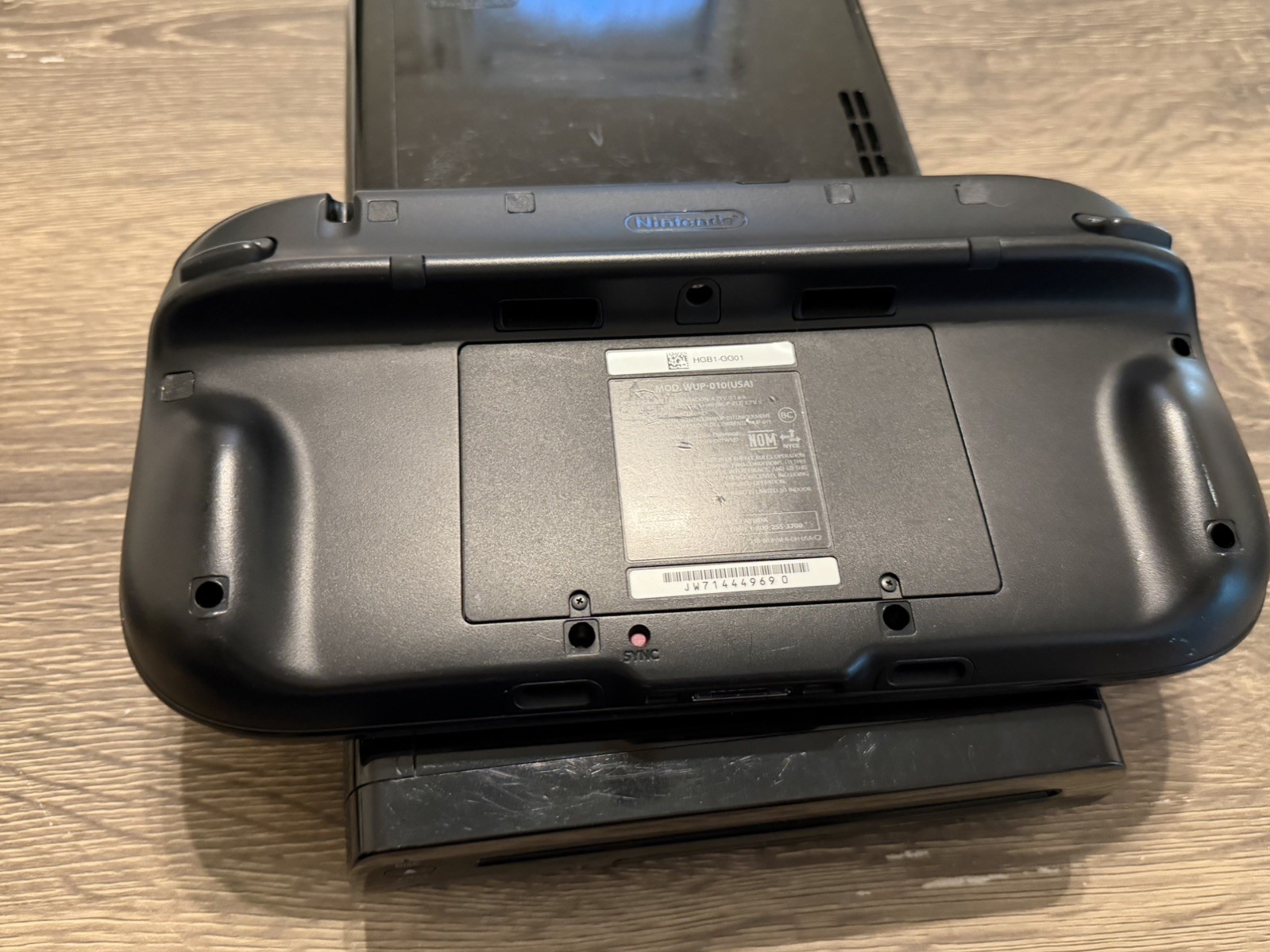 Nintendo Wii U Black 32GB Console / GamePad / Cables (Tested!) – READ