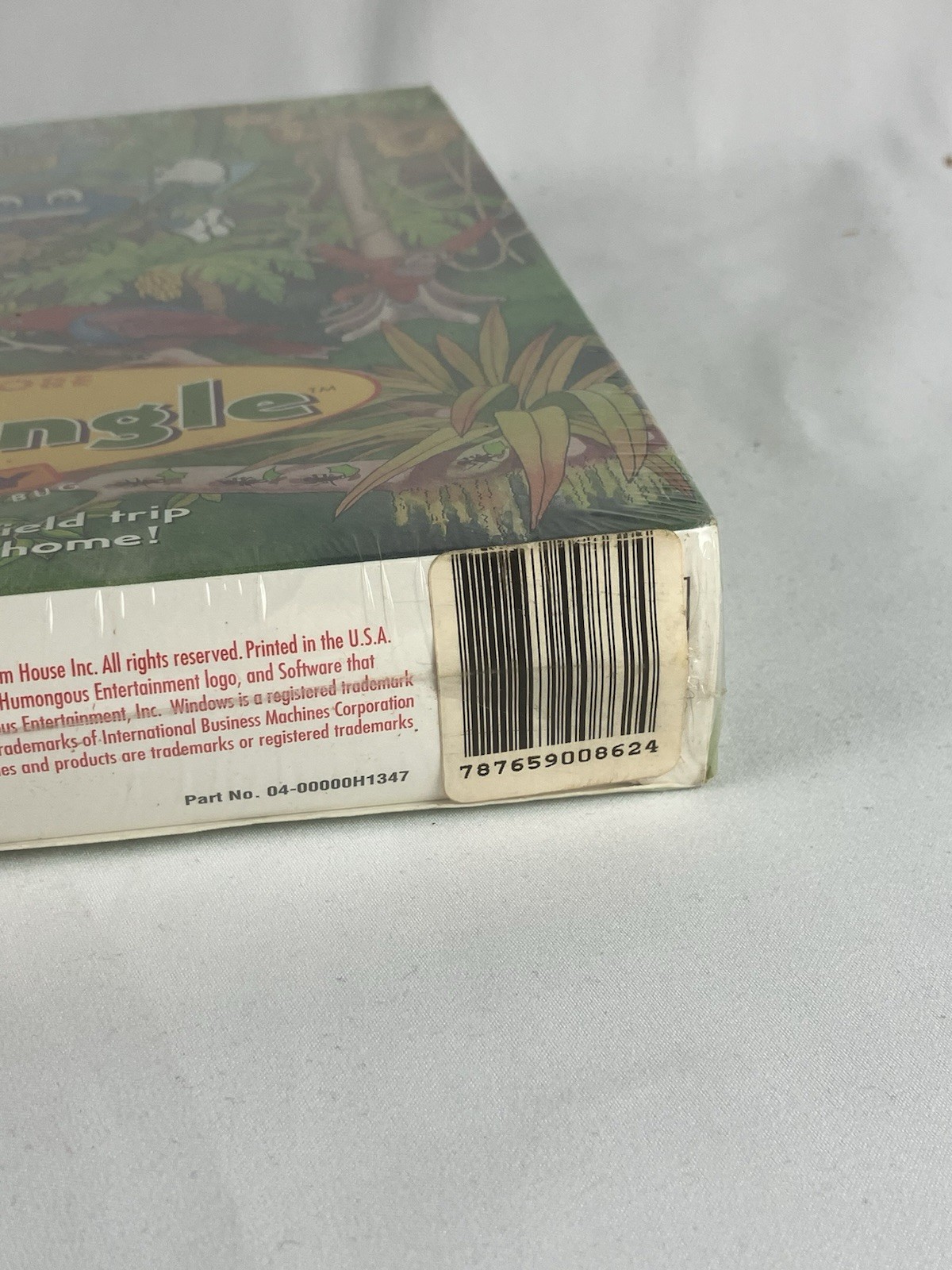 Let’s Explore the Jungle With Buzzy PC CD Rom Windows Mac Game 1995 Big Box New