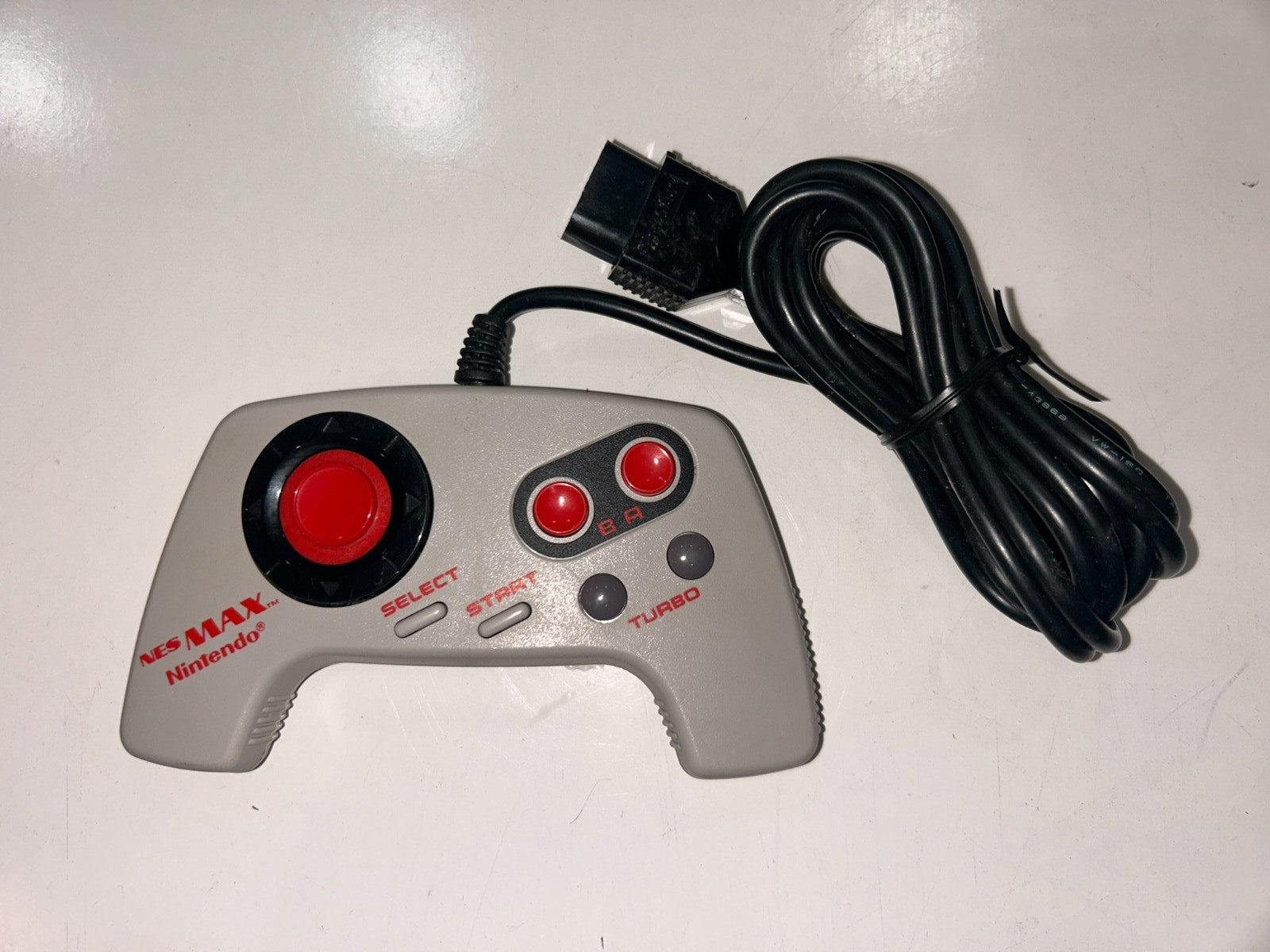 Genuine Nintendo NES MAX Controller (NES-027) Turbo OEM Authentic Tested Clean!