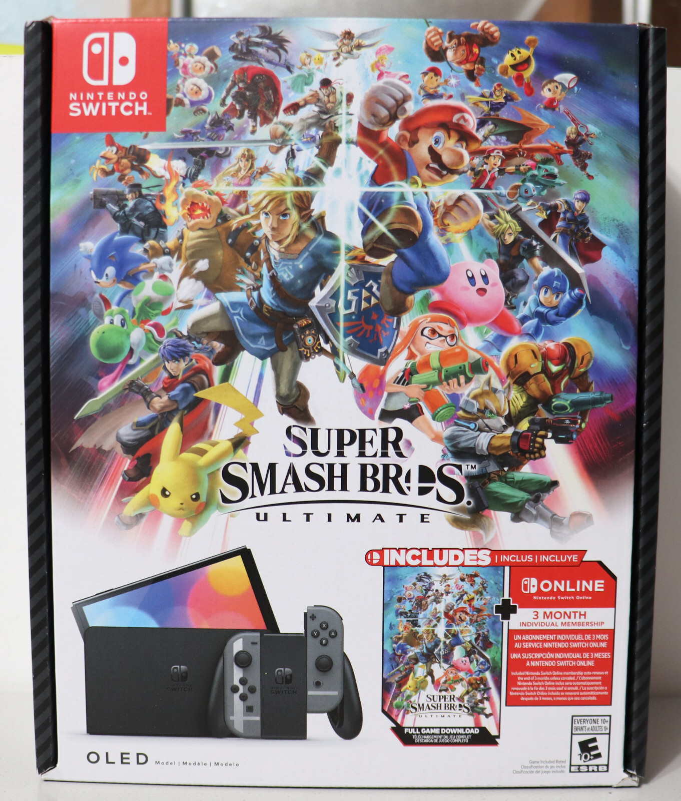 Nintendo Switch OLED Super Smash Bros. Ultimate Console Bundle Limited Edition