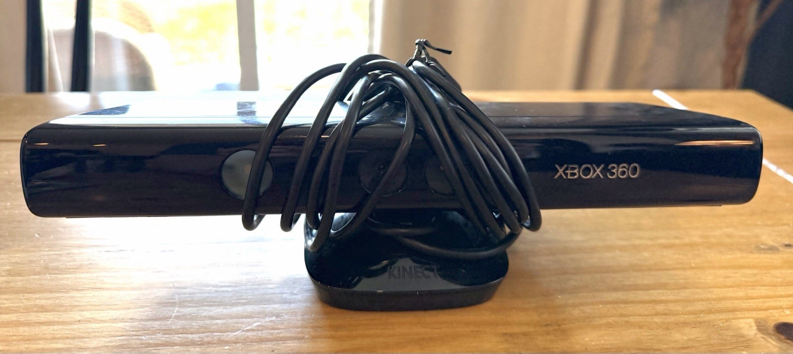 Microsoft Xbox 360 Kinect 4GB Black Game Console Open Box