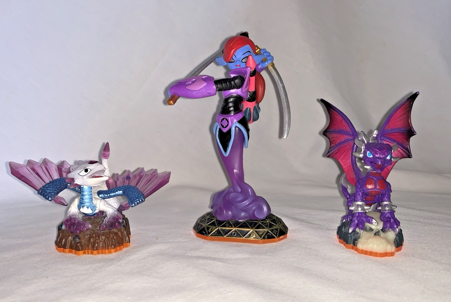 SKYLANDERS GIANTS Ninjini Flashwing Cynder FIGURES COMBO UNTESTED