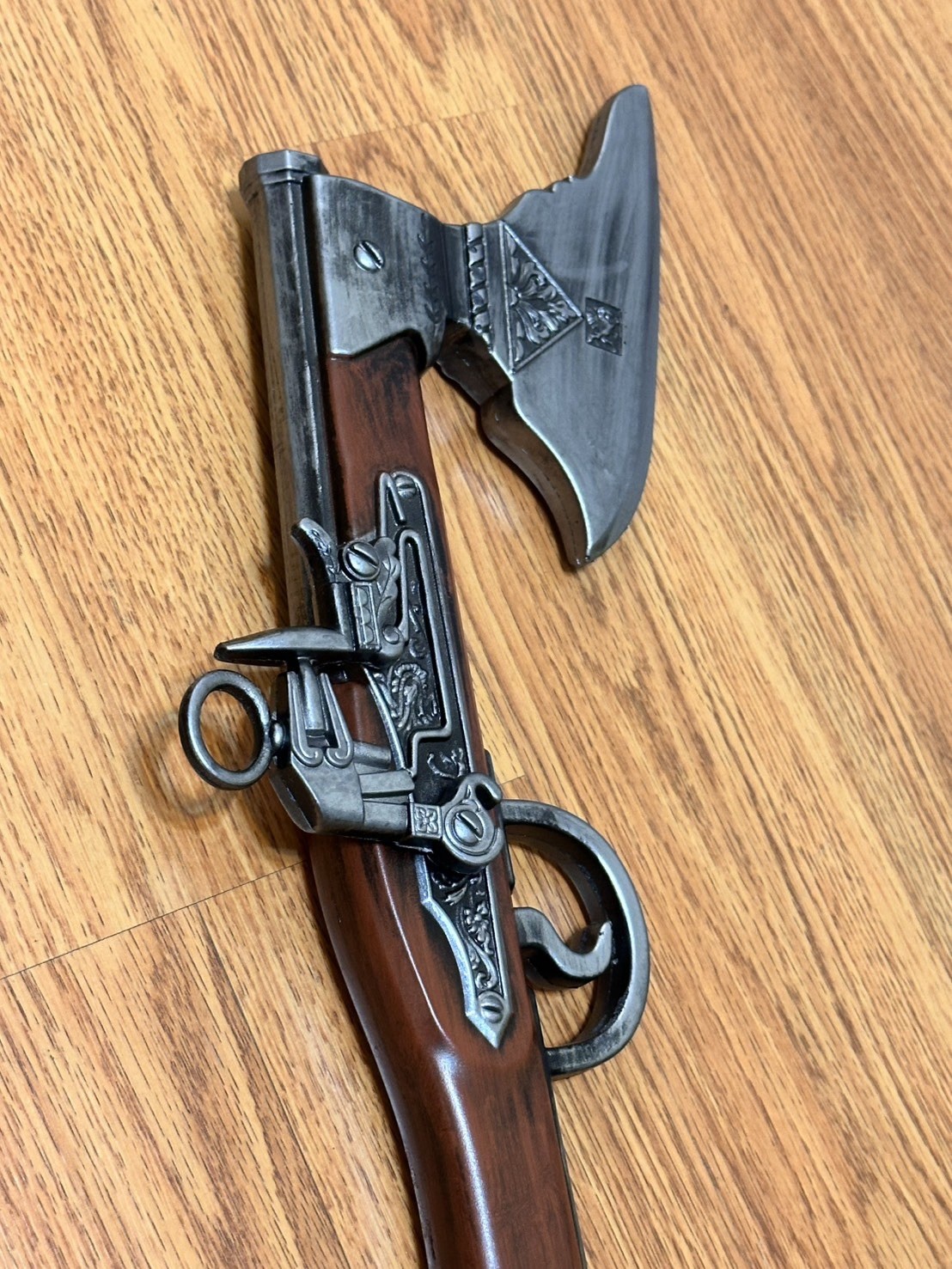 Flintlock Axe Pistol Germany 17th Century Foam1:1 Gun Toys Cosplay Full Size