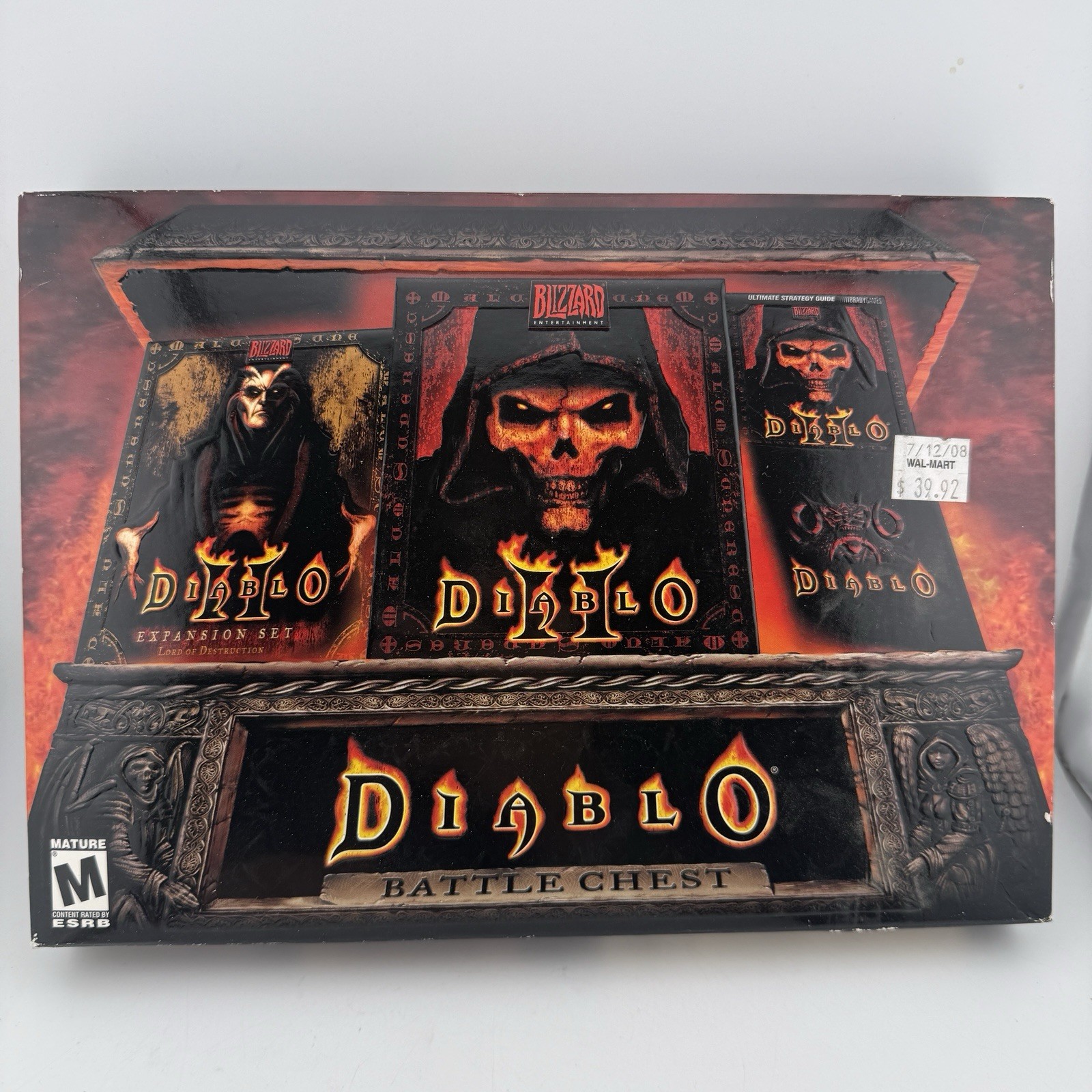 Blizzard Entertainment: Diablo Battle Chest (PC) [EXPANSION/MANUAL/CIB/] UNUSED