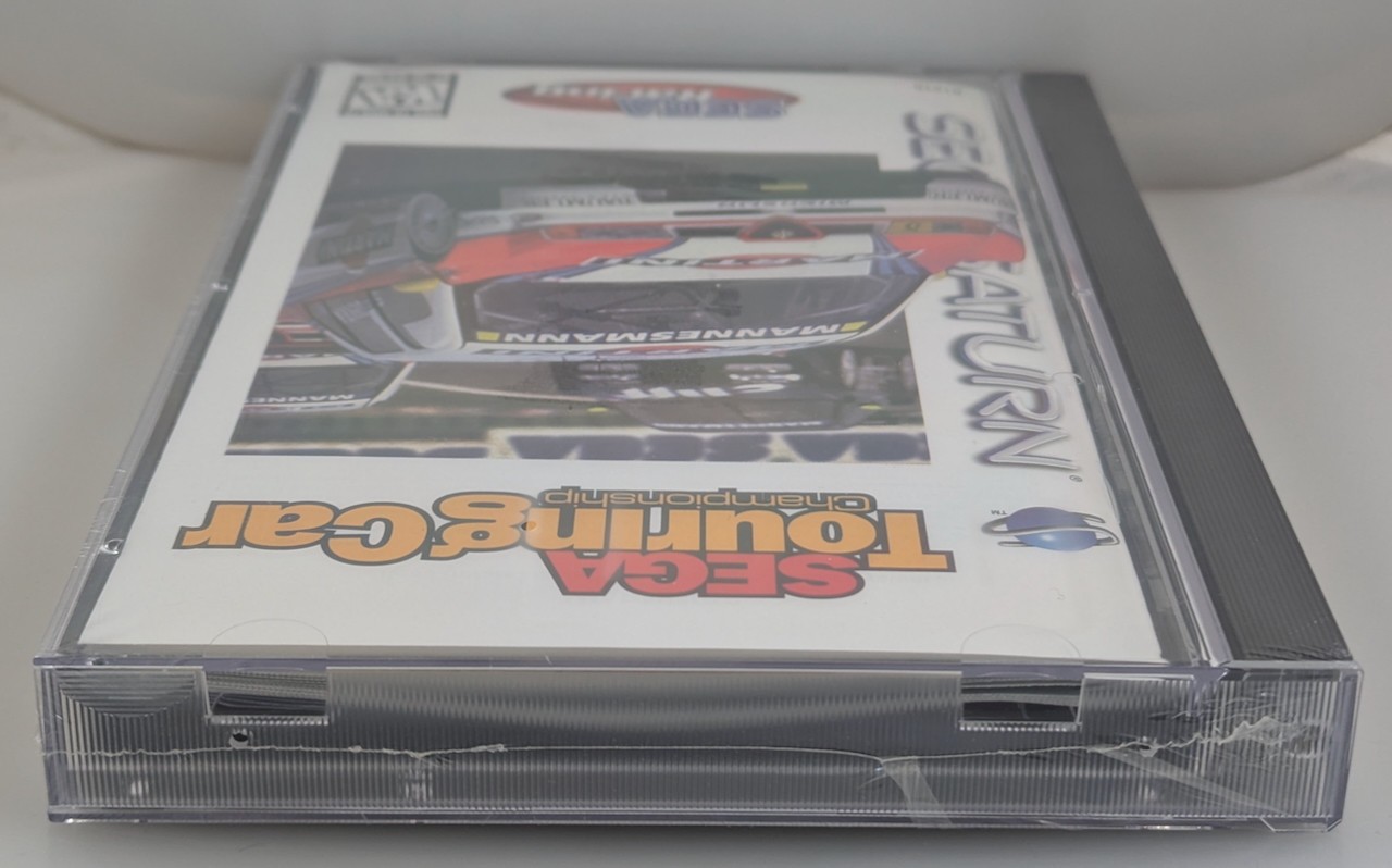 Sega Saturn – Sega Touring Car Championship Brand New Factory Sealed CASE FRESH