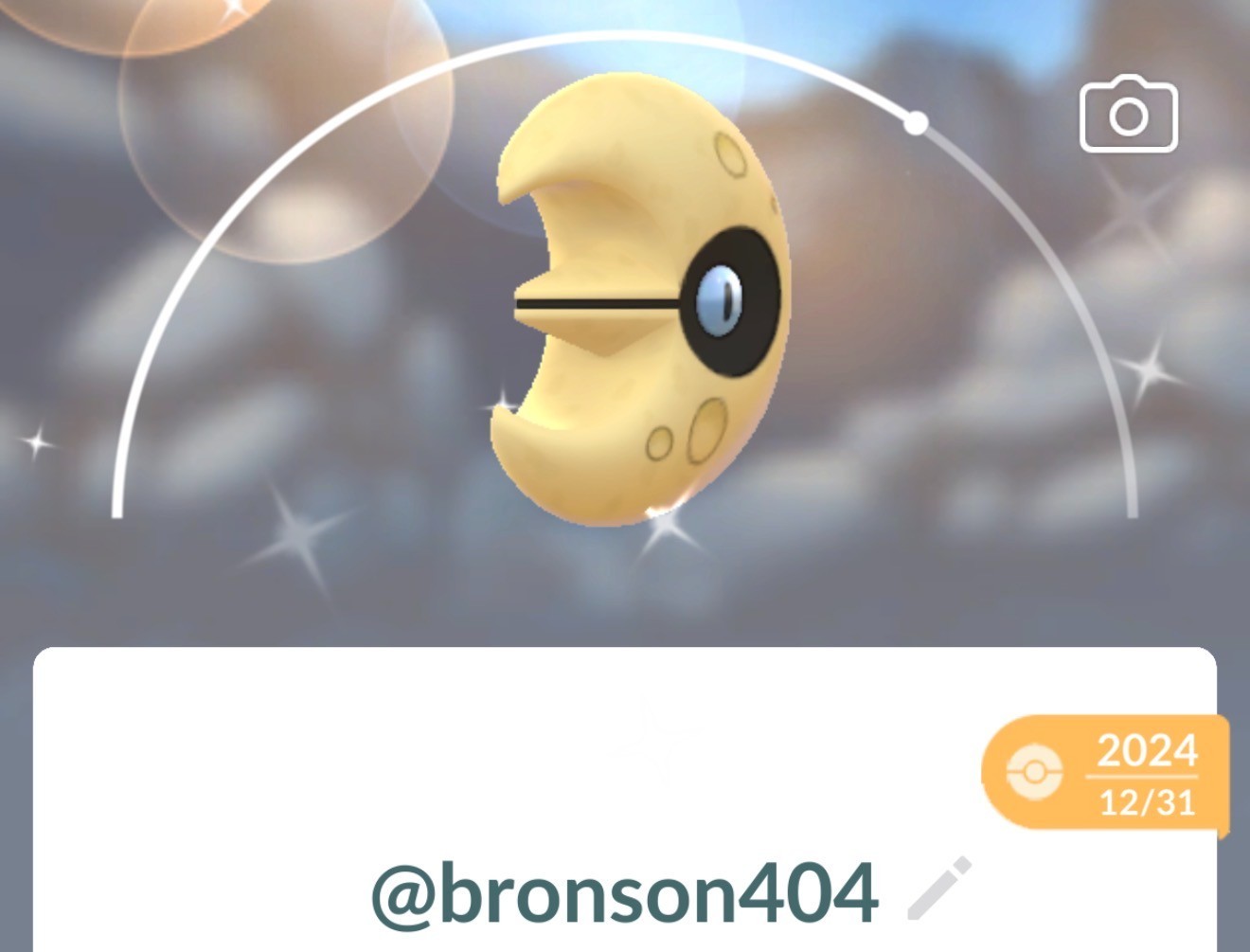 Pokemon Shiny Lunatone TR–ADE G0 Unregistered