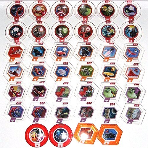 *Disney Infinity 2.0 Power Disc Marvel Complete UR Set 3.0 $6.98 Min Purchase👾