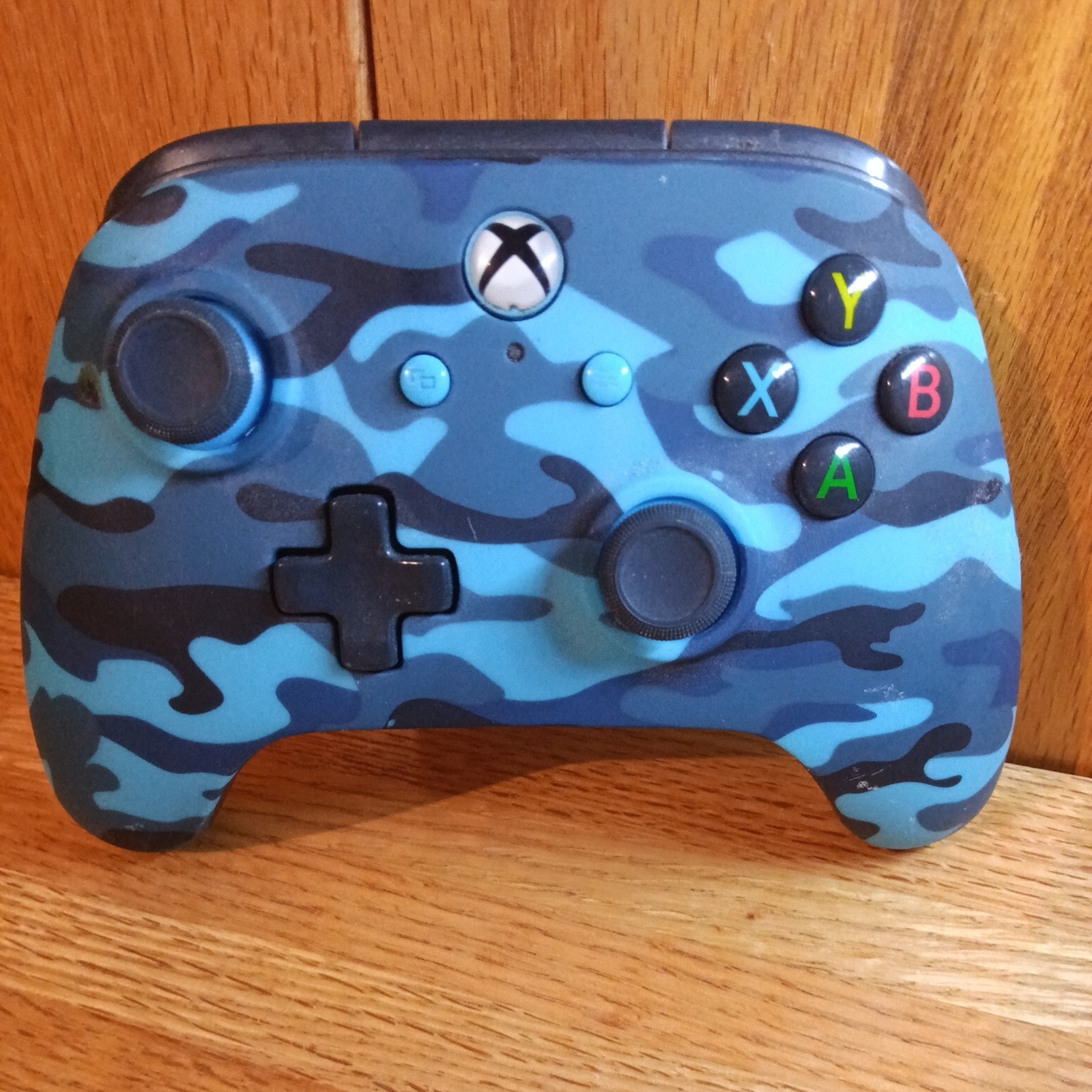 PowerA 1508488-03 Night Cloud Camo Wired Dual Rumble Controller For Xbox One