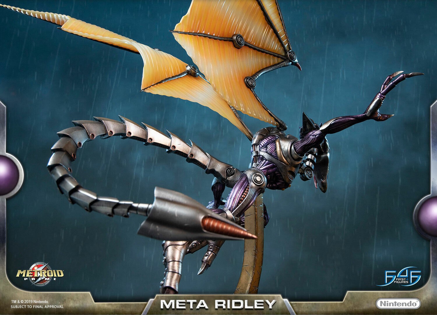 First4Figures Metroid Prime Meta Ridley Standard Edition Mint in Box SEALED