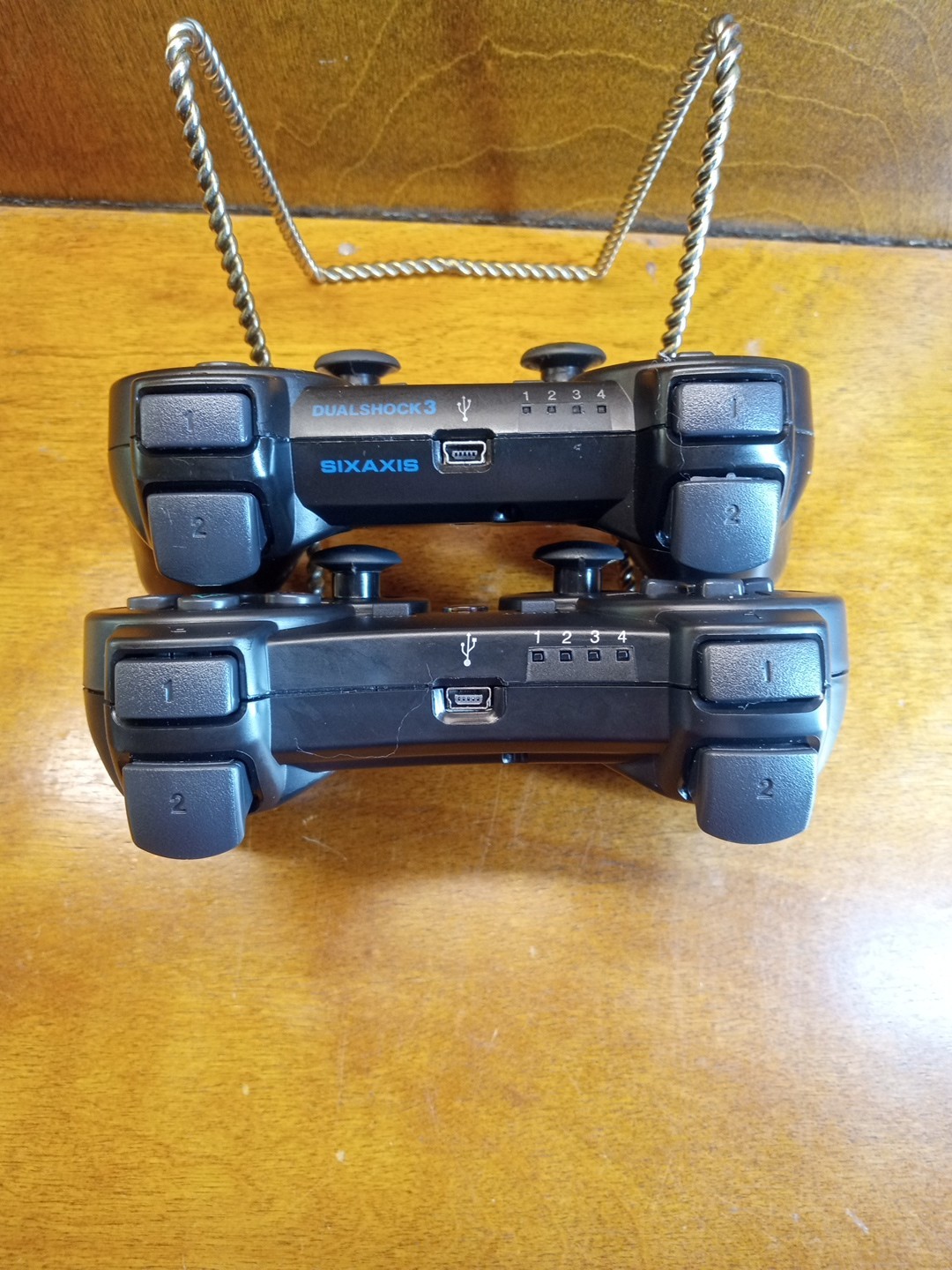 PS3 CONTROLLERS/ ONE IS OEM DUAL SHOCK & ONE IS UNBRANDED/ FREE SHIP